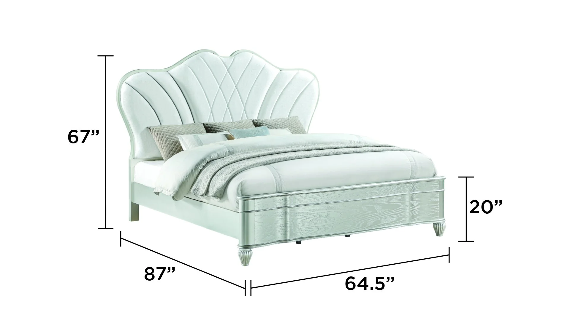 Eros Queen Bed - Image 4