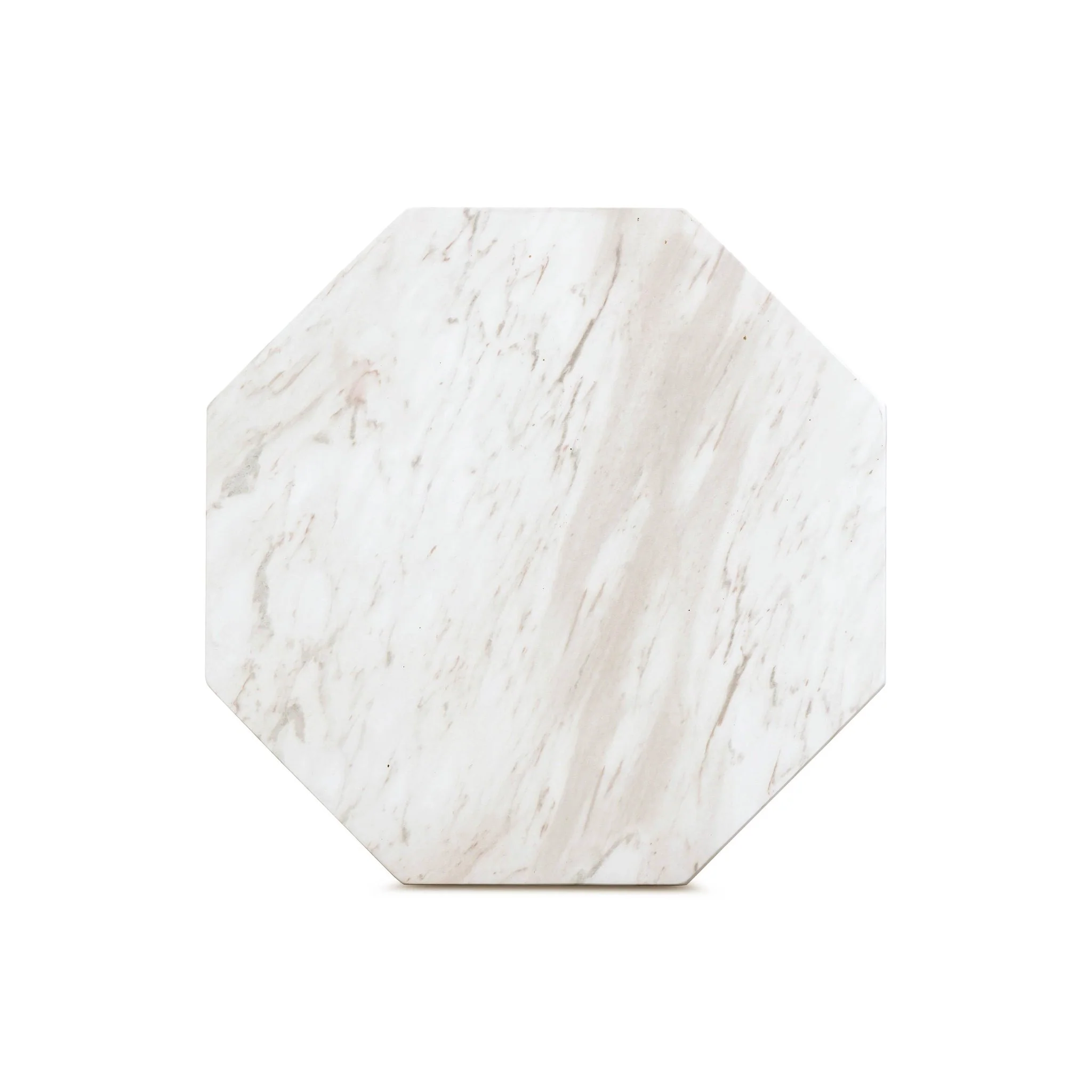 Esme Faux Marble Indoor/Outdoor Round Side Table - Image 5