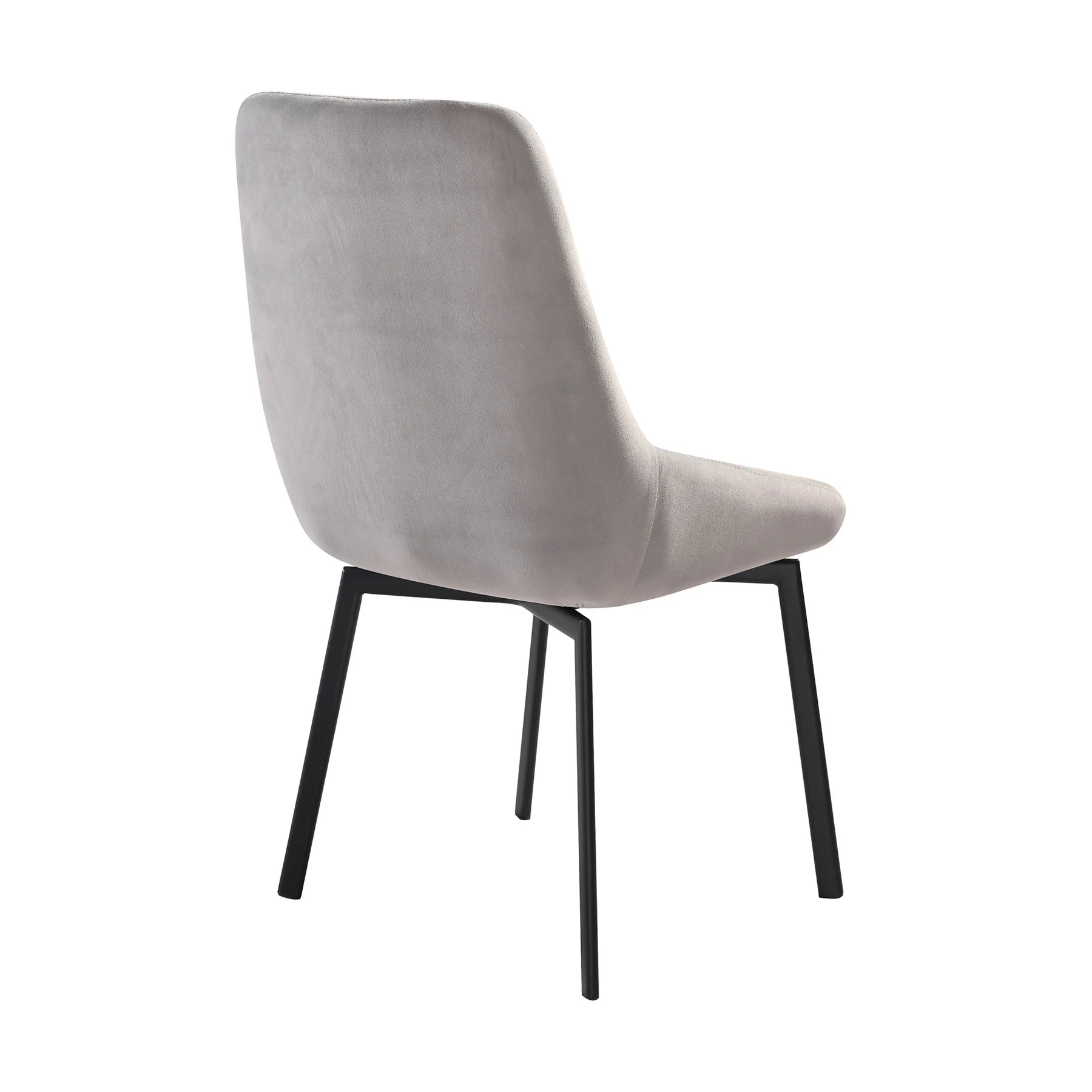 Esme Susie 5 Piece Dining Set with Gray Fabric Chairs - Image 3