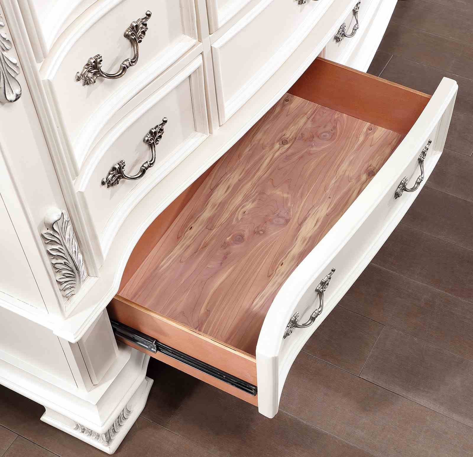 Esparanza Dresser, Pearl White - Image 5