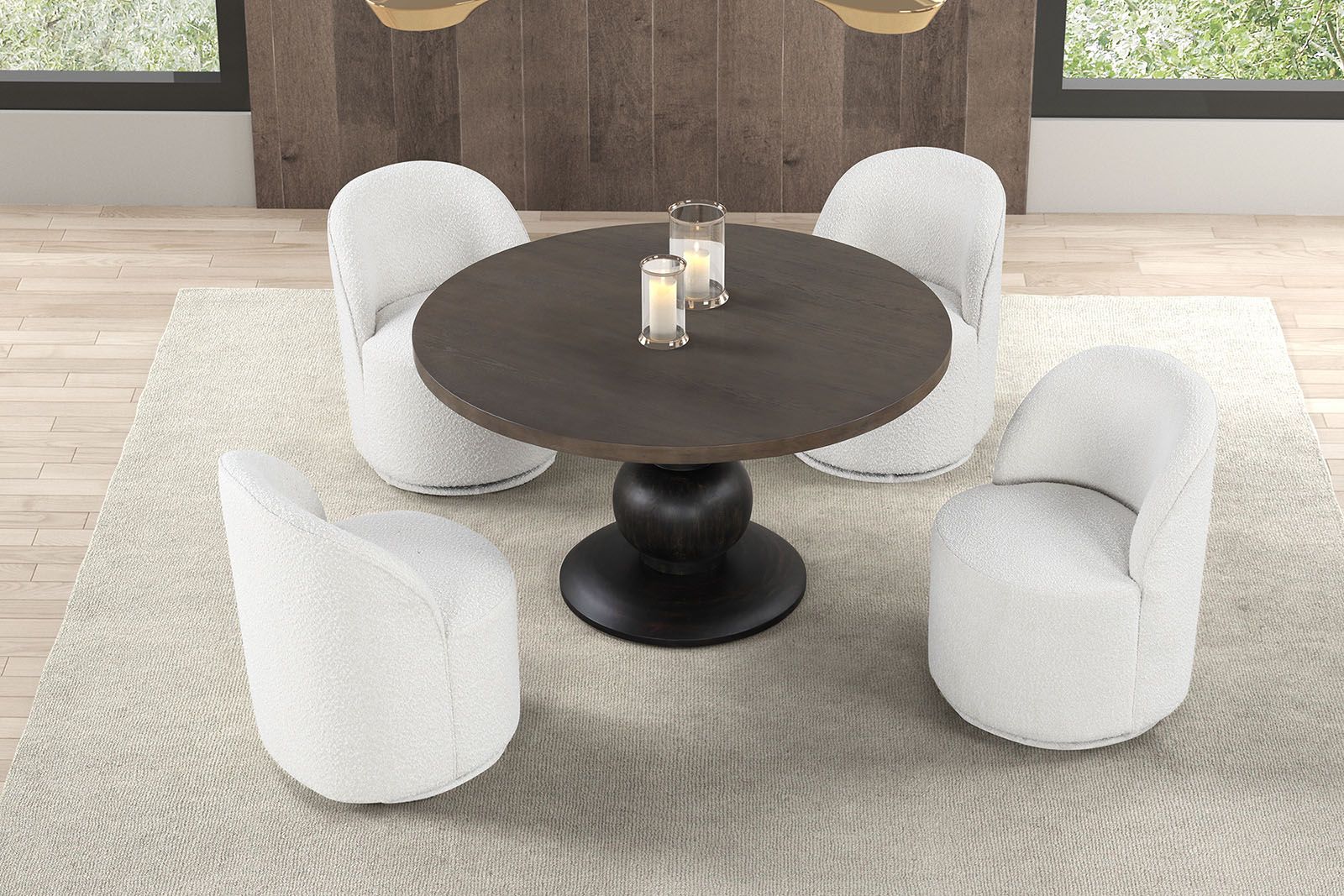 Essen 5 Pc. Round Dining Set - Image 2