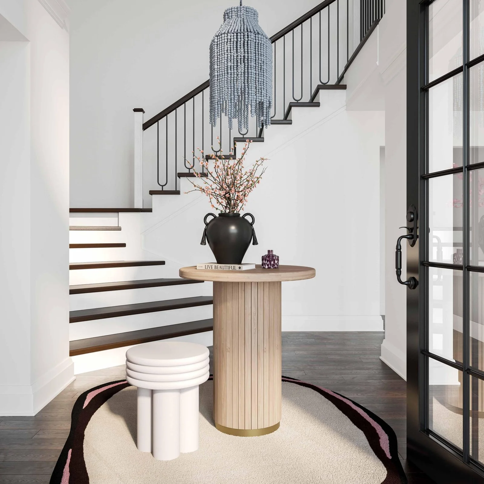 Esther Beaded Pendant Lamp - Image 2