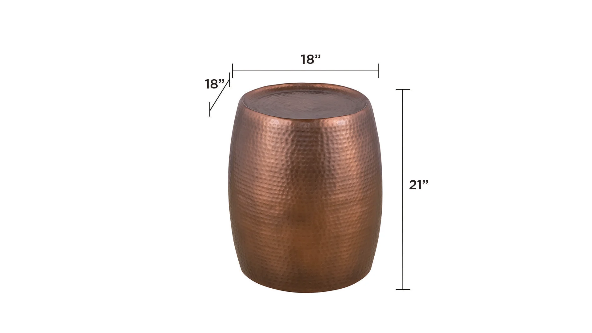 ET-501-45-18 END Table Copper - Image 8