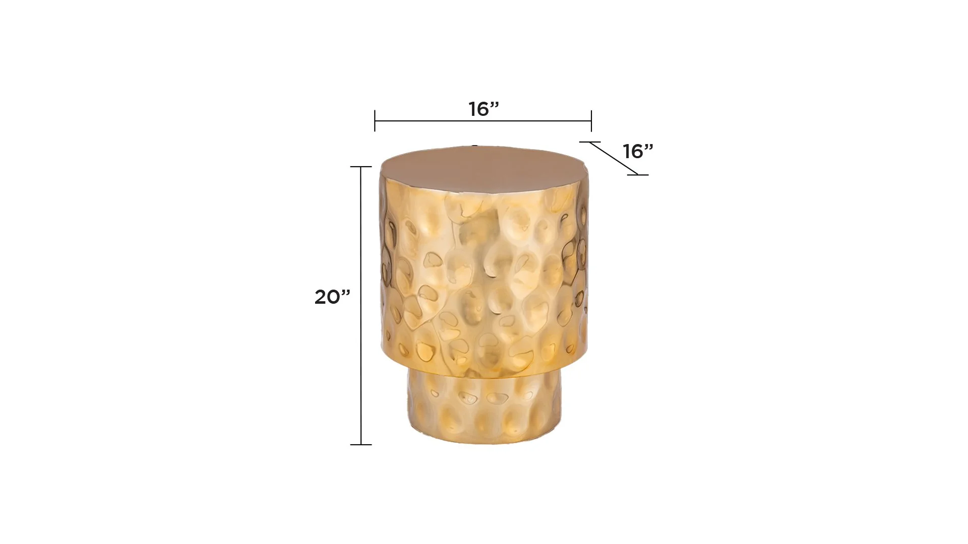ET-90-25-16 END Table Gold - Image 8