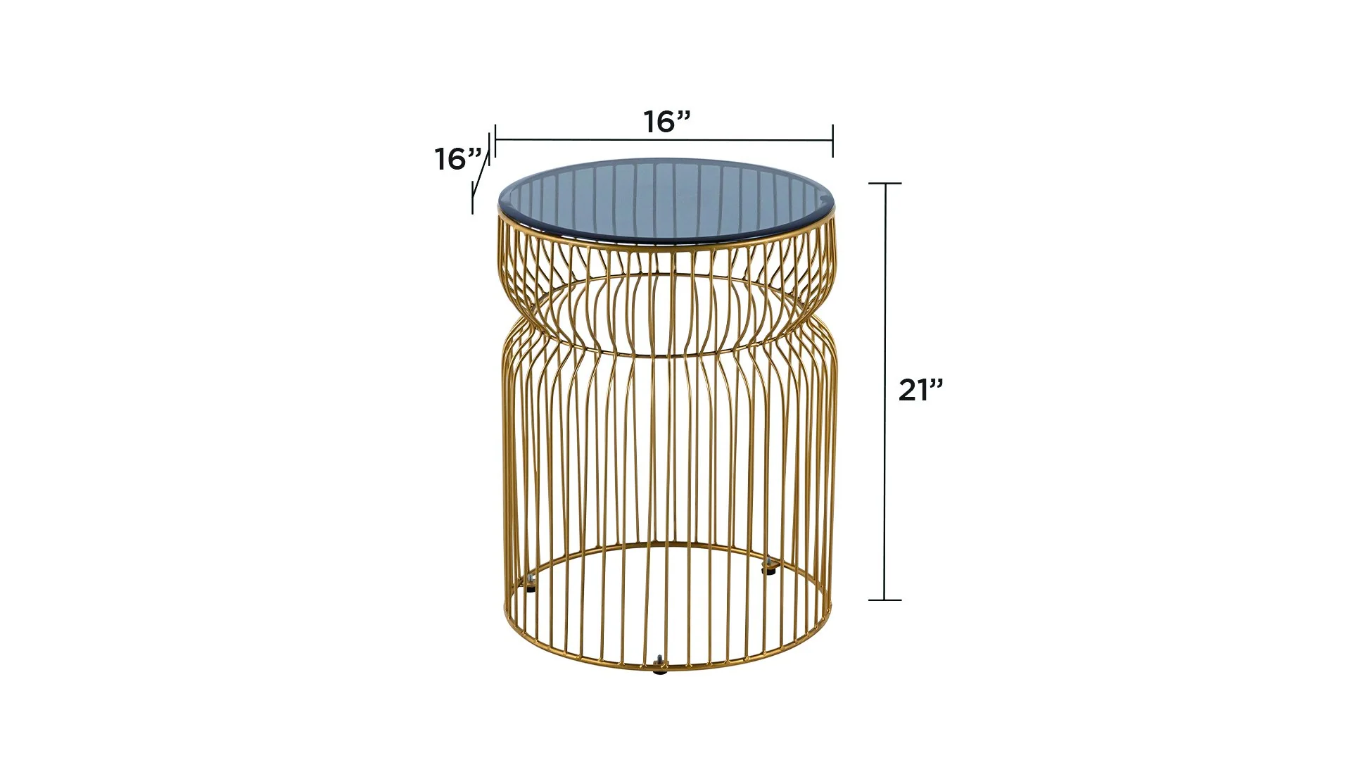 ET-901-10-16 END Table Gold - Image 2