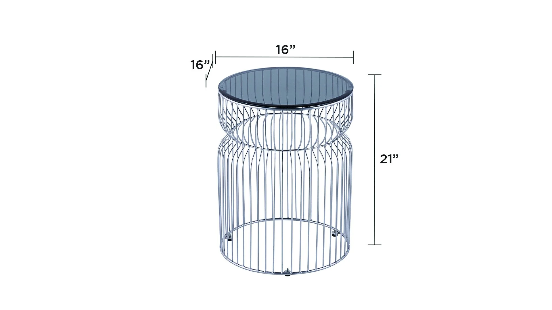 ET-901-25-16 END Table Silver - Image 2