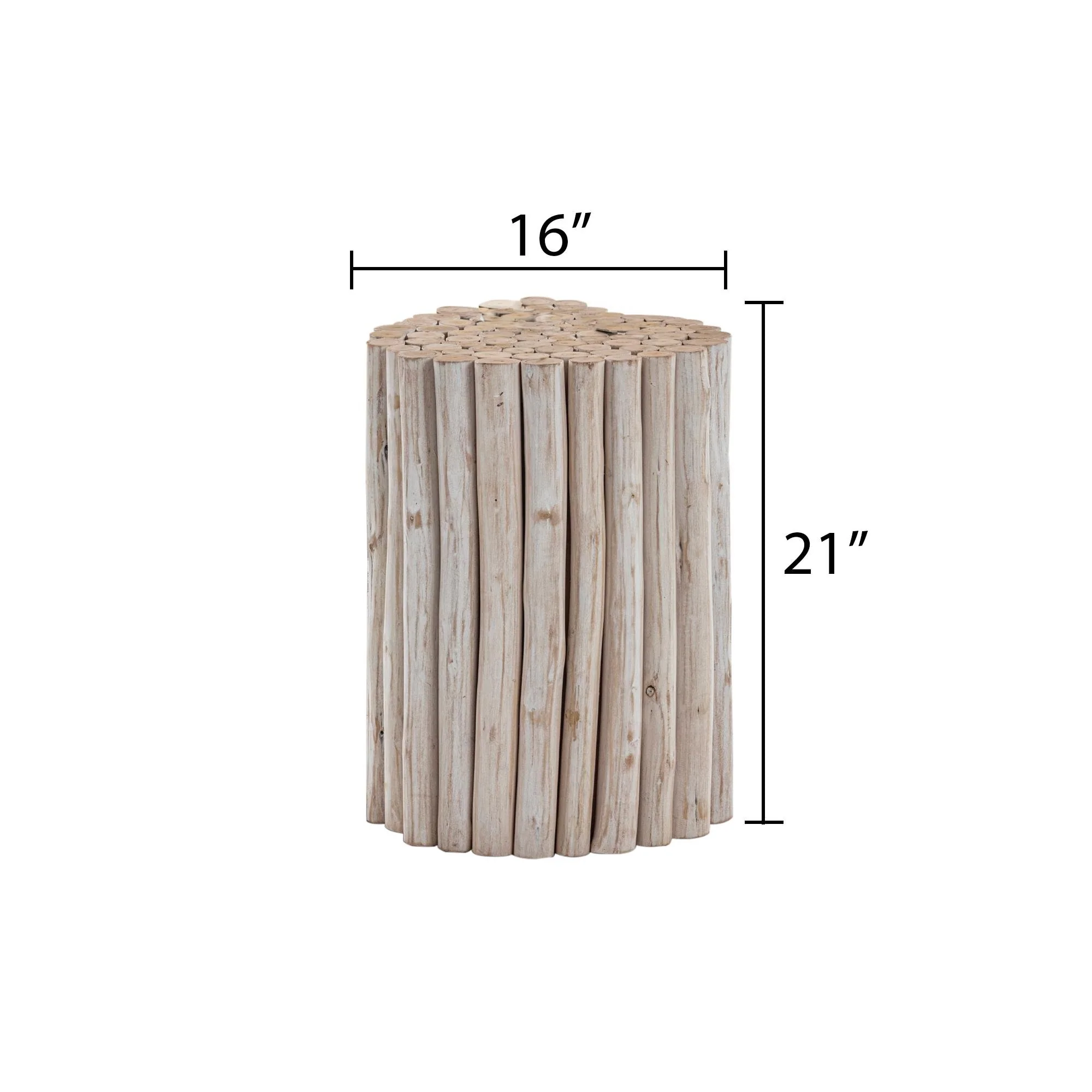 ET1009-16 End Table White - Image 3