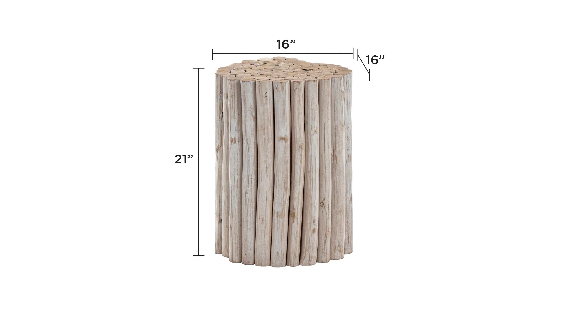 ET1009-16 End Table White - Image 4