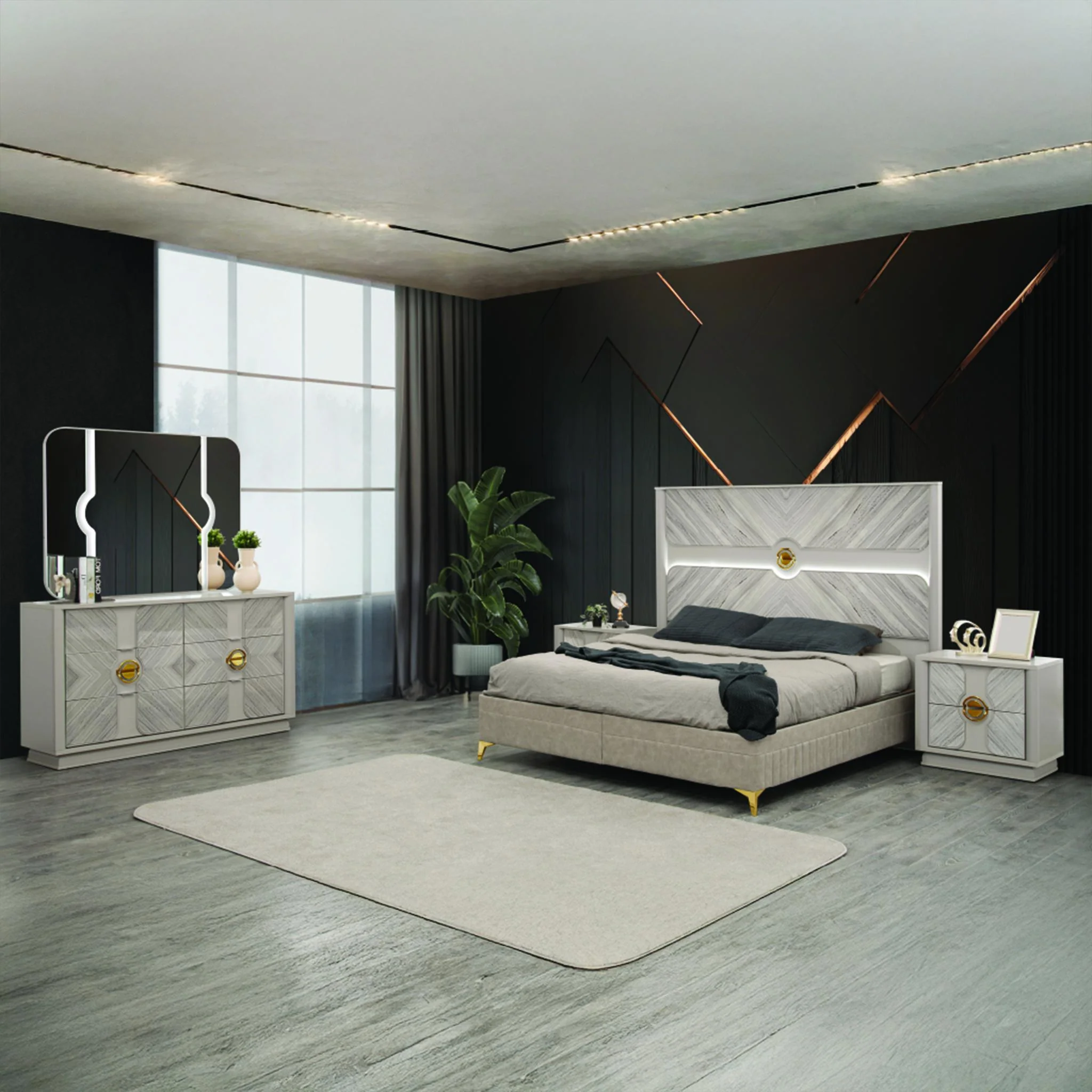 Eternity Queen 4PC Bedroom Set - Image 13