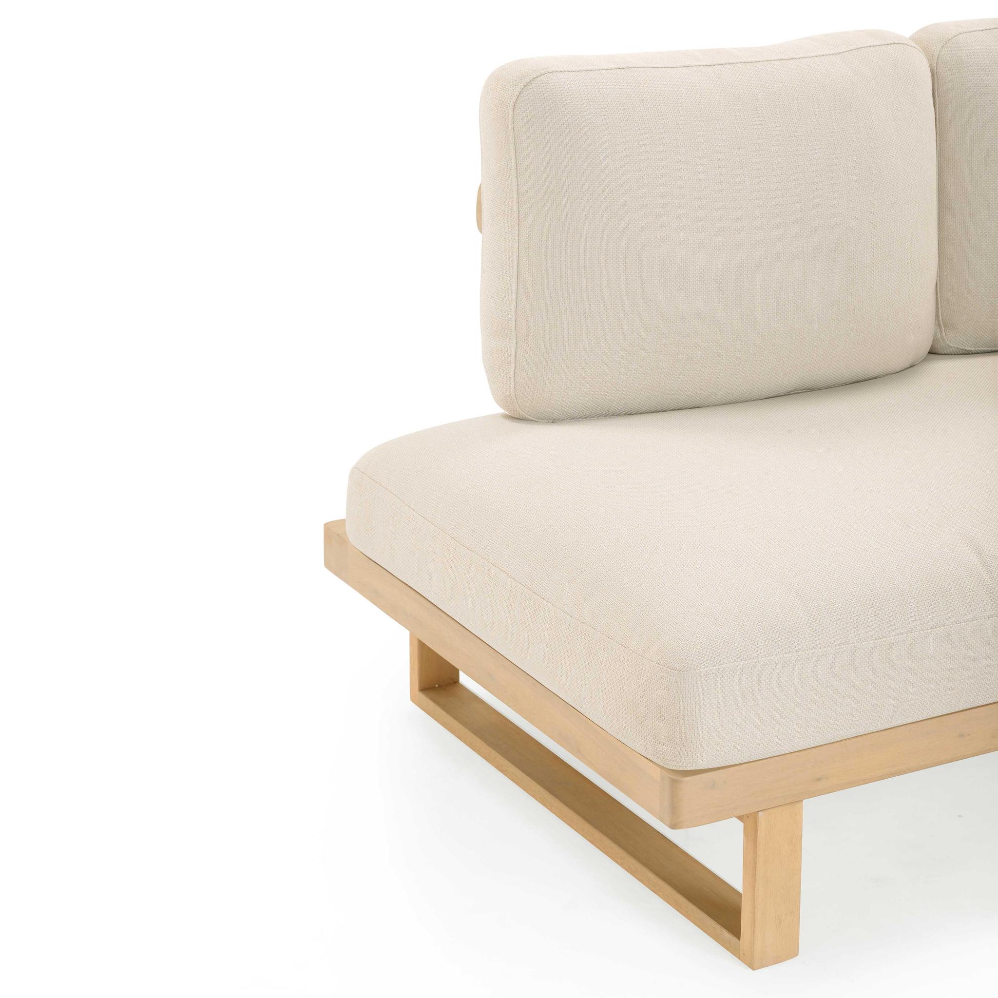 Evan Cream Outdoor L-Sectional - Image 7