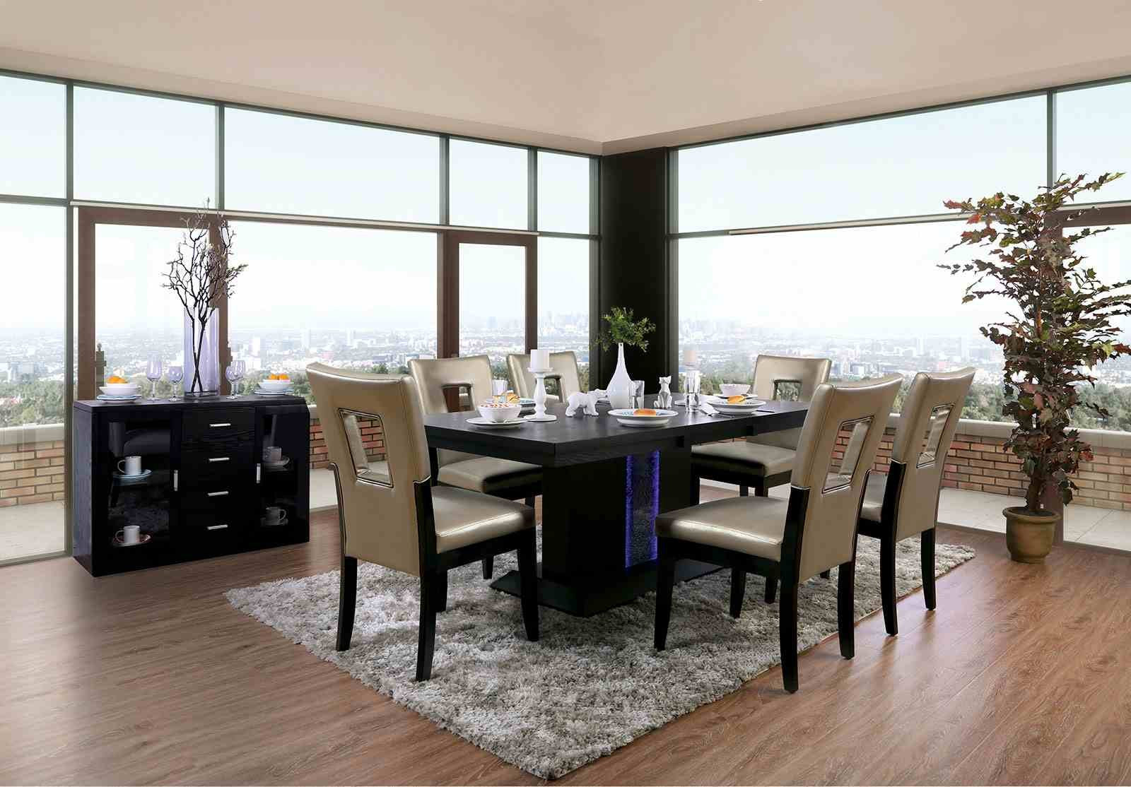 Evangeline 7 Pc. Dining Table Set - Image 4
