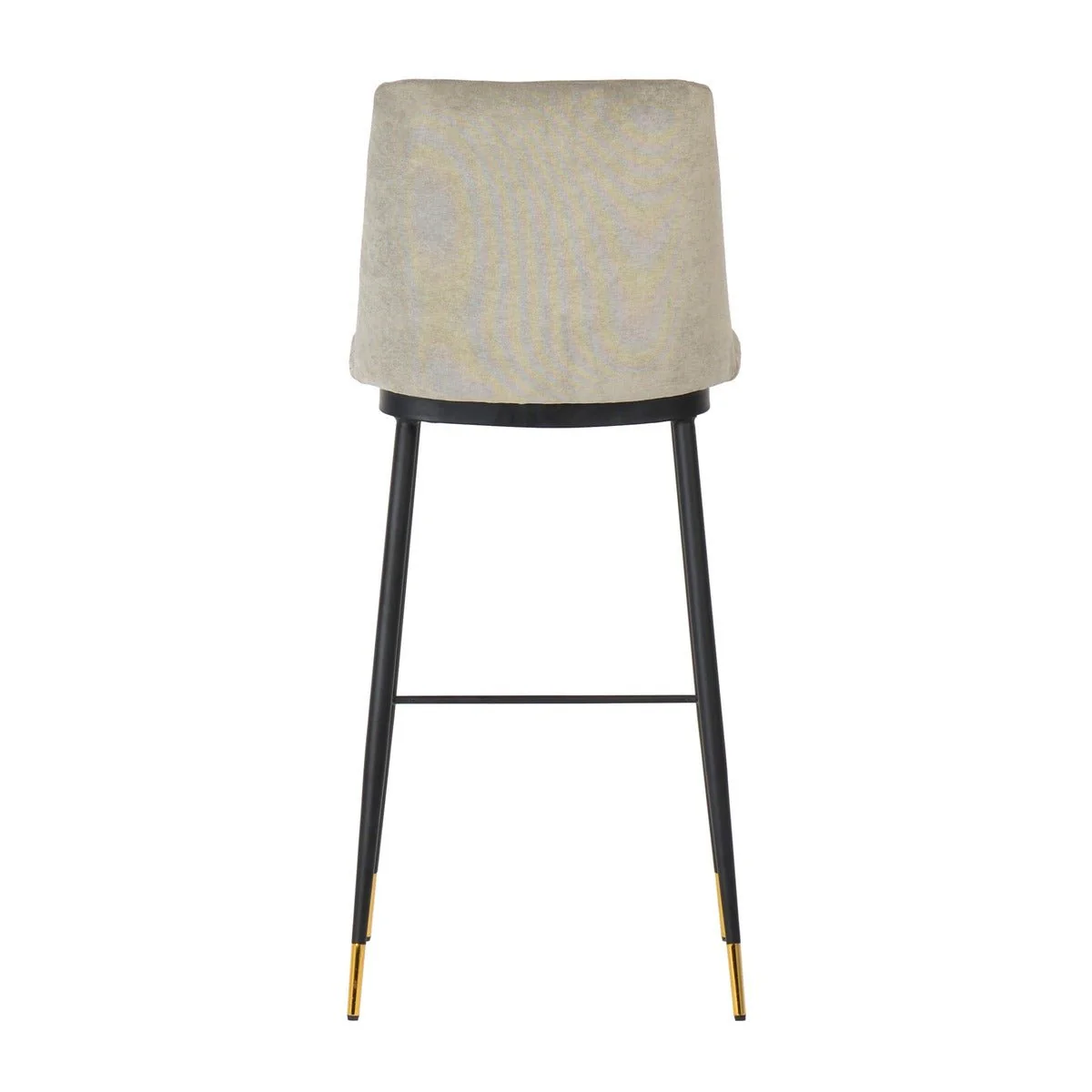 Evora Grey Velvet Counter Stool (Set of 2) - Image 6