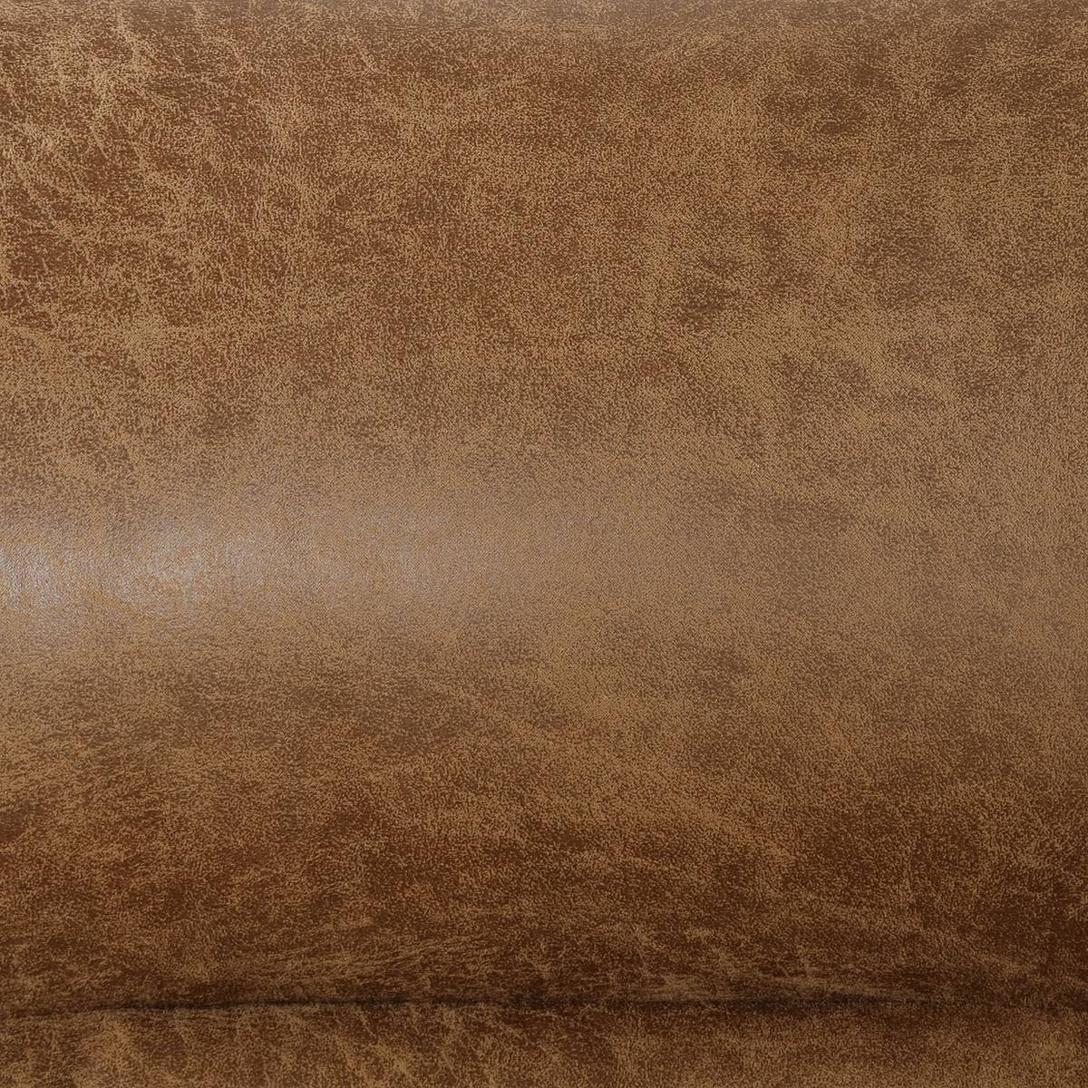 Ezekius Manual Sectional, Brown - Image 3