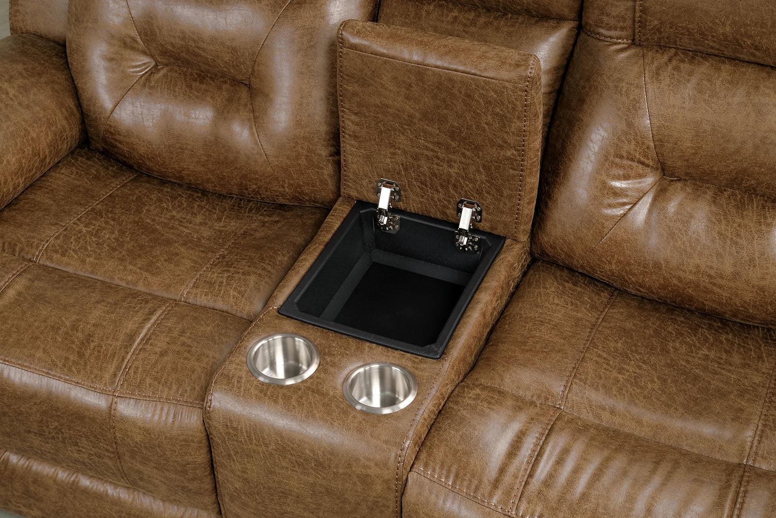 Ezekius Manual Sofa + Loveseat - Image 3