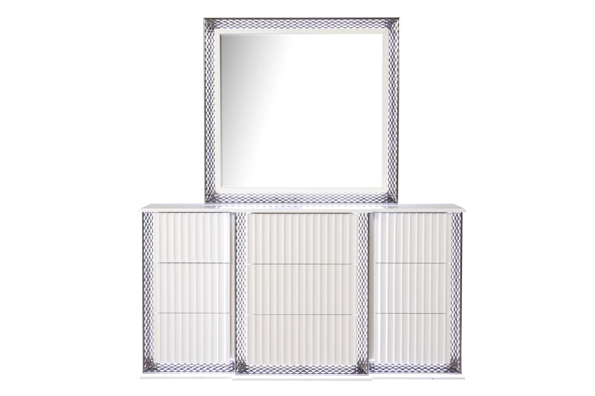 Fabio King 5PC Bedroom Set White - Image 6