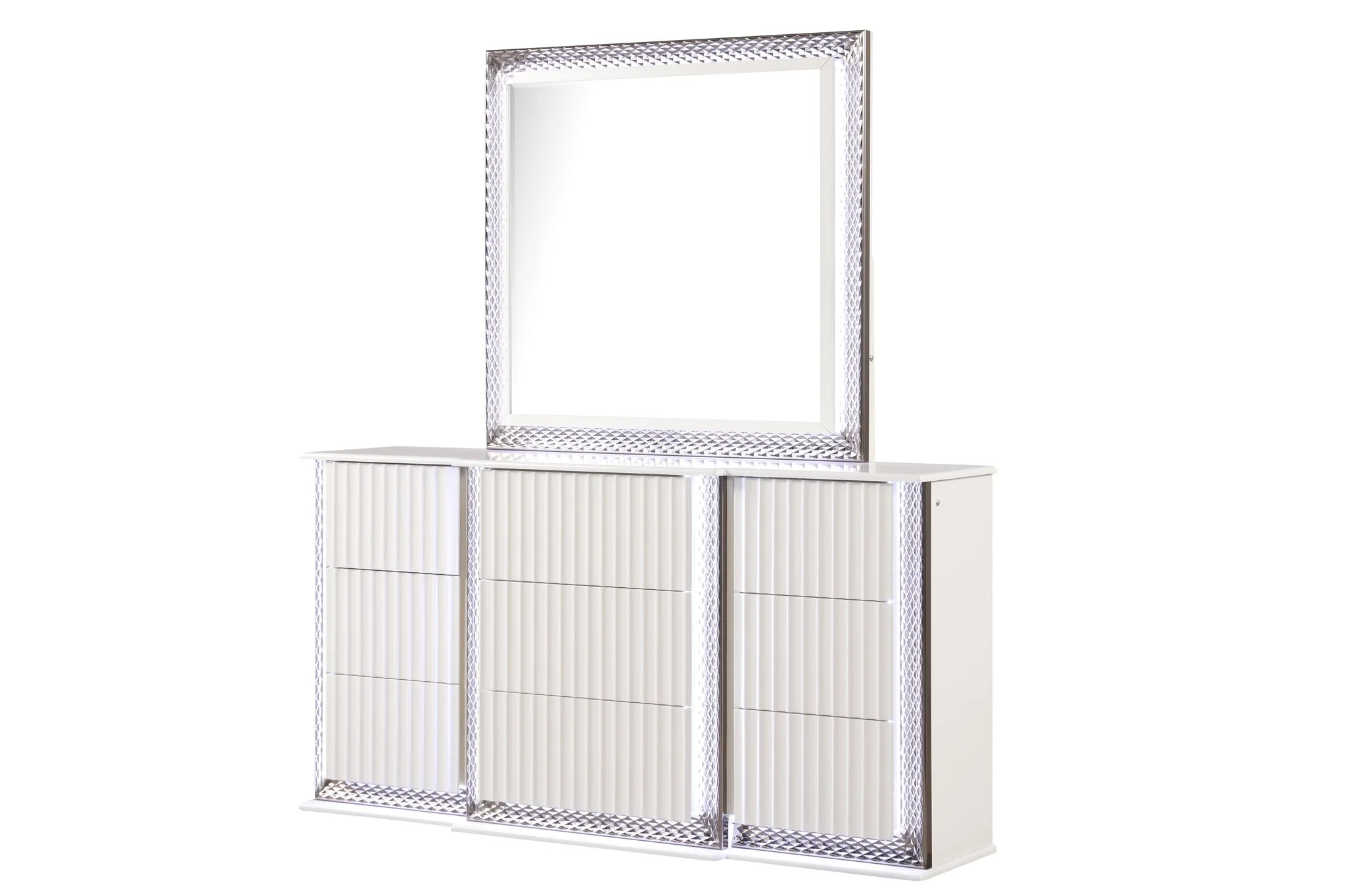 Fabio Queen 4PC Bedroom Set White - Image 10