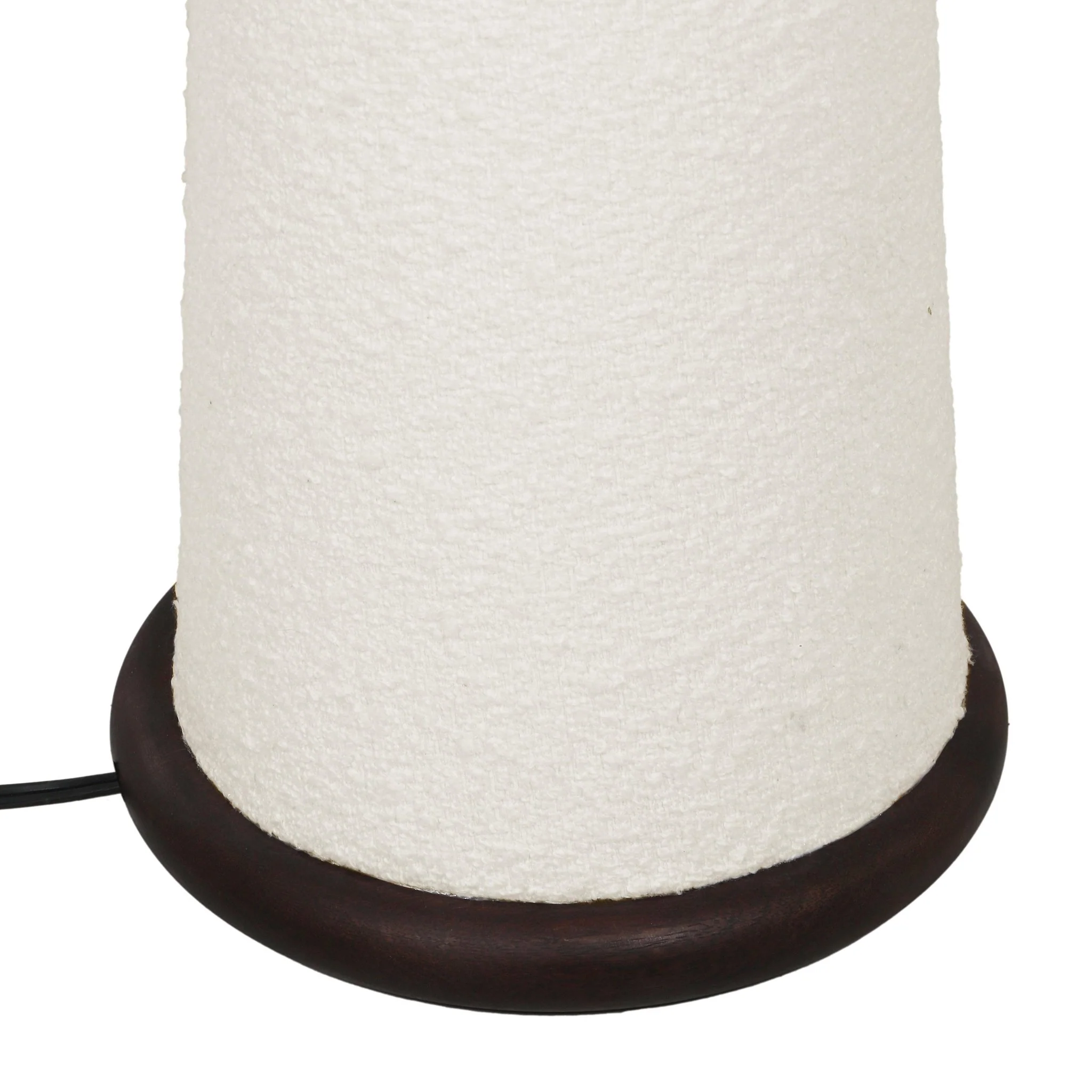 Faith White Boucle Floor Lamp - Image 5