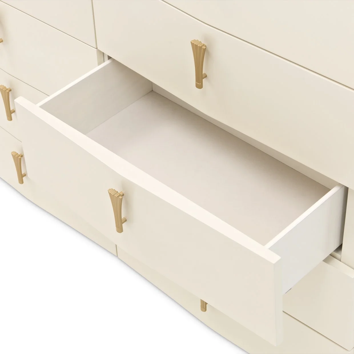 Fantosini 10-Drawer Mule Chest - Creamy Pearl - Image 5
