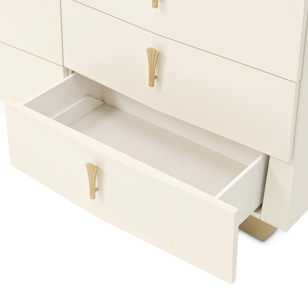 Fantosini 10-Drawer Mule Chest - Creamy Pearl - Image 9
