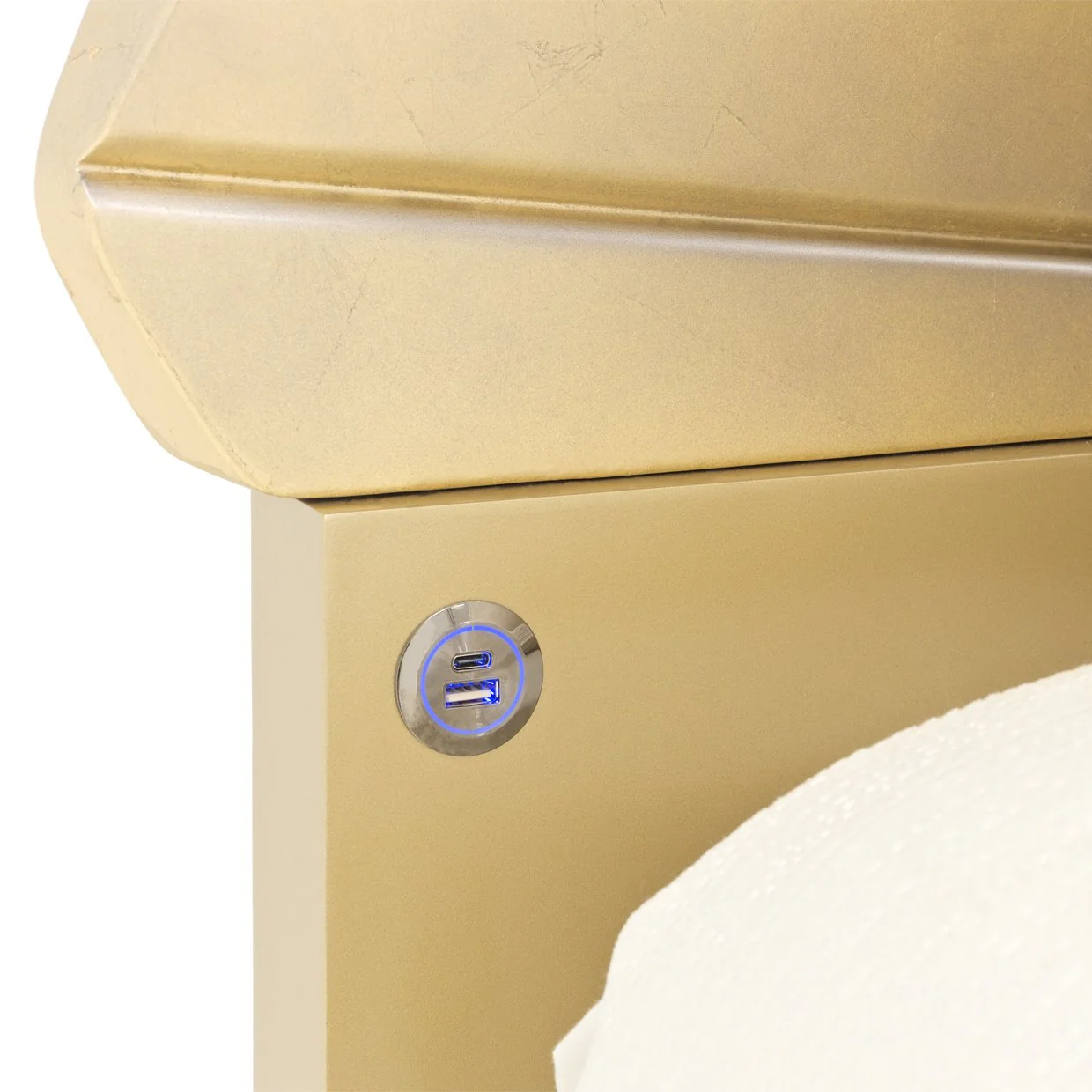Fantosini King Fan Bed - Gold Leaf - Image 4