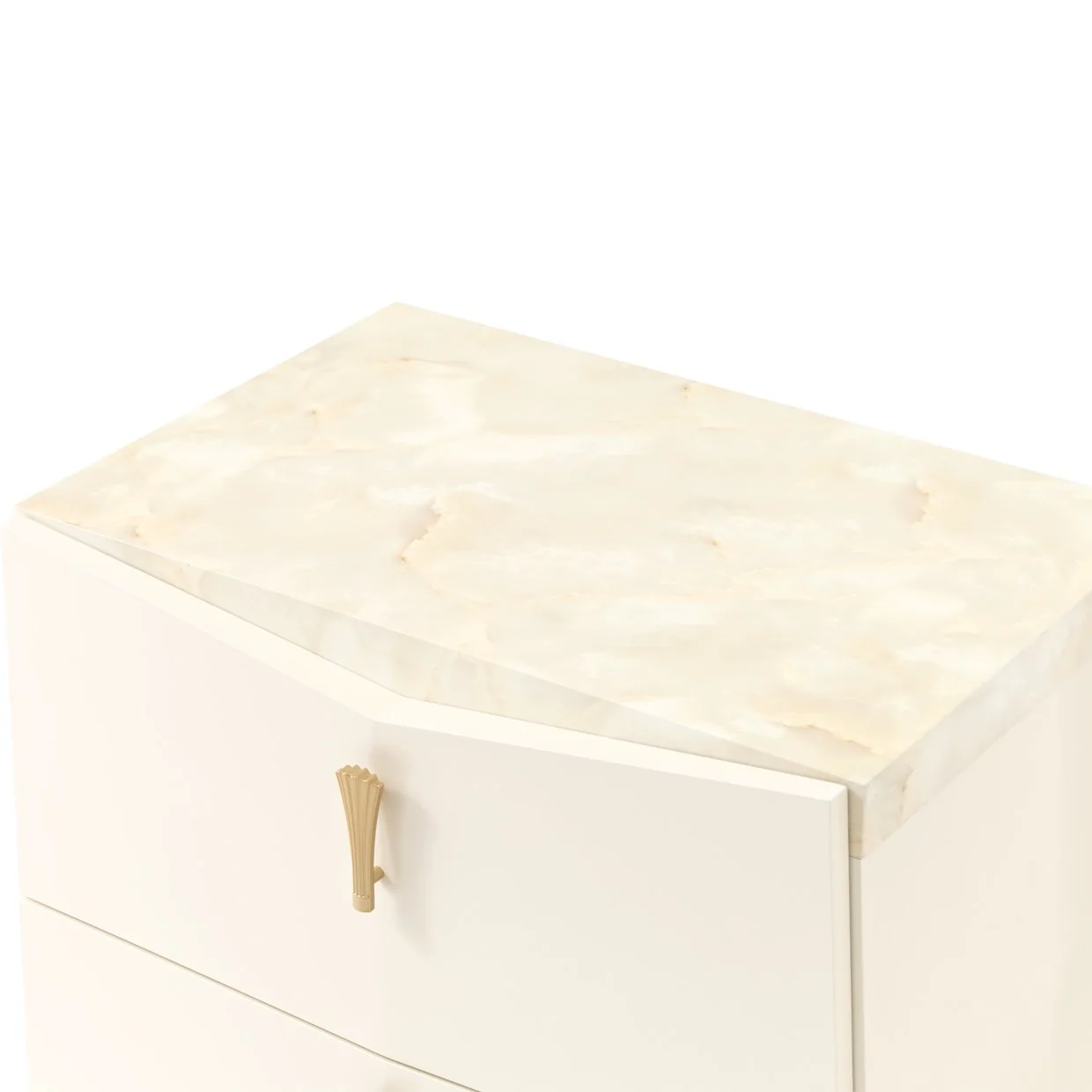Fantosini Nightstand - Creamy Pearl - Image 9