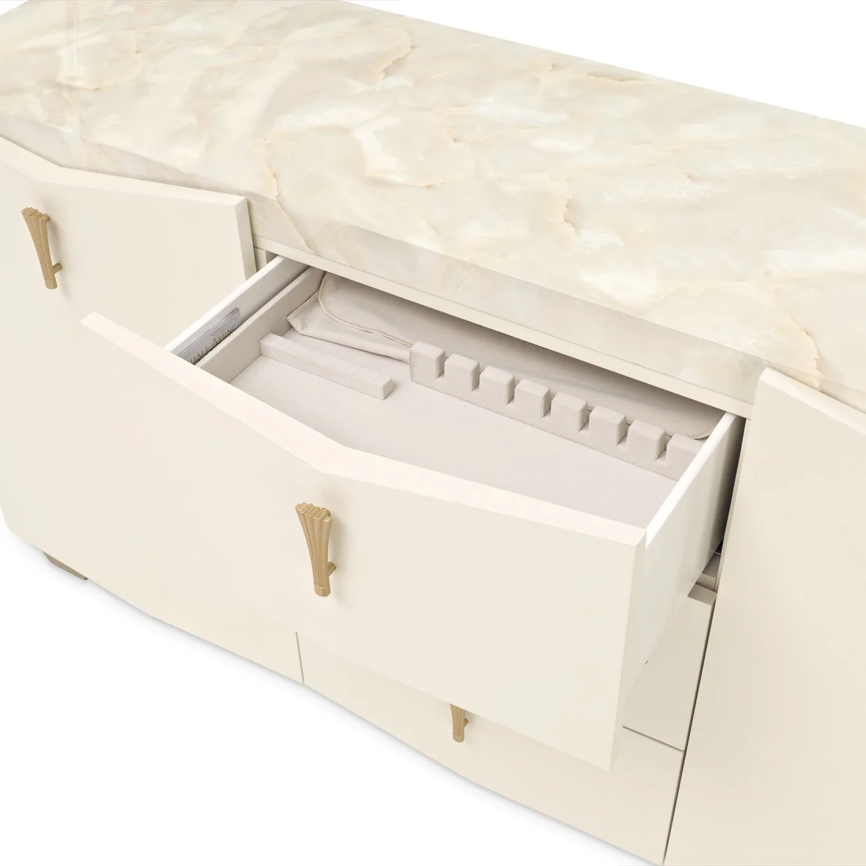 Fantosini Sideboard - Creamy Pearl - Image 9