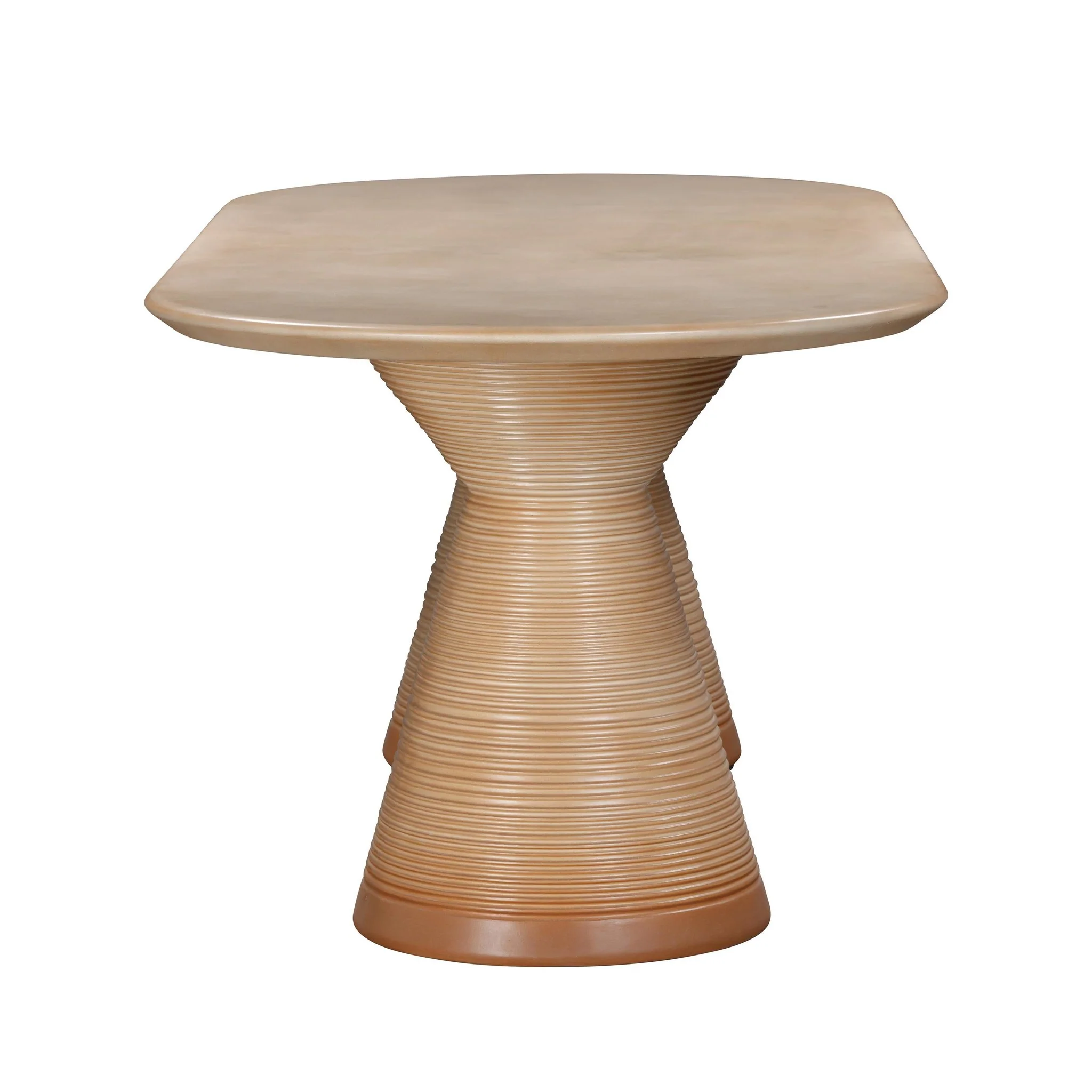 Fassa Terracotta Oval Indoor / Outdoor Dining Table - Image 4