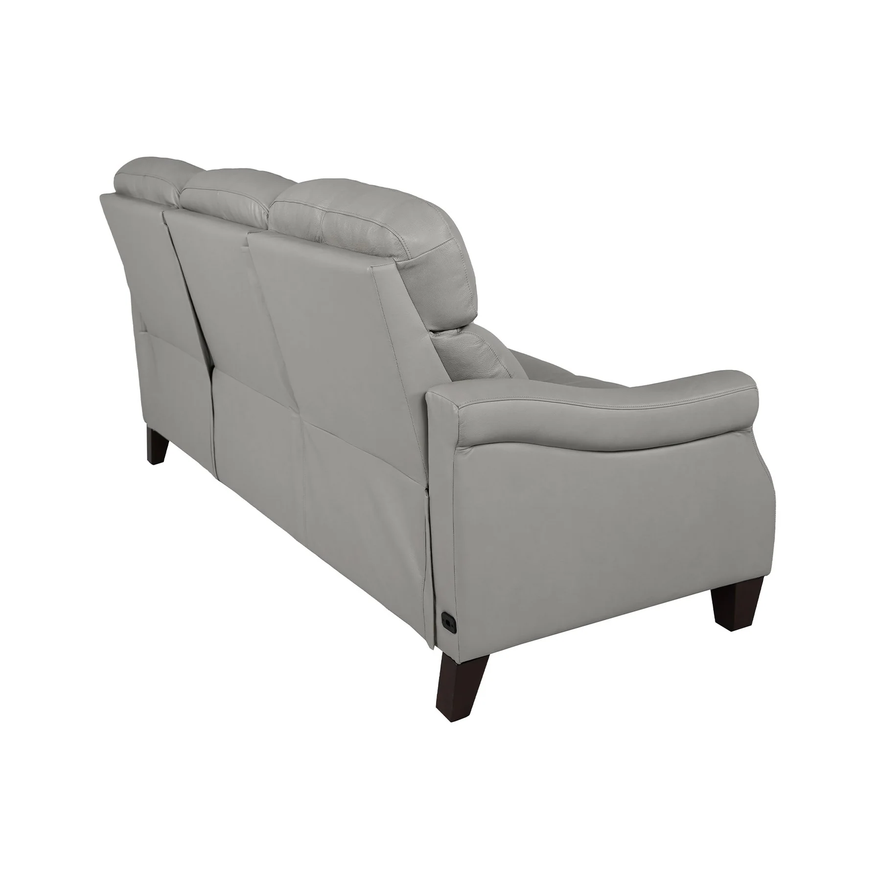 Felicity 84" Zero Gravity Power Reclining Sofa in Silver Leather - Image 5