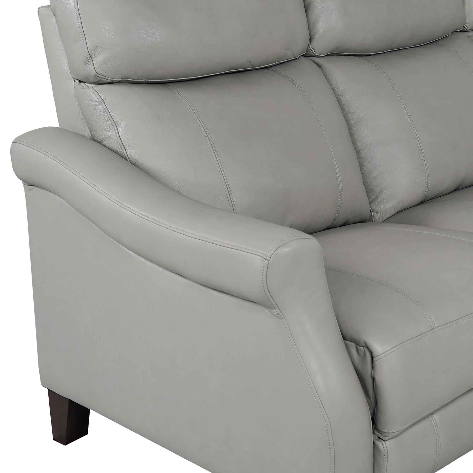 Felicity 84" Zero Gravity Power Reclining Sofa in Silver Leather - Image 8