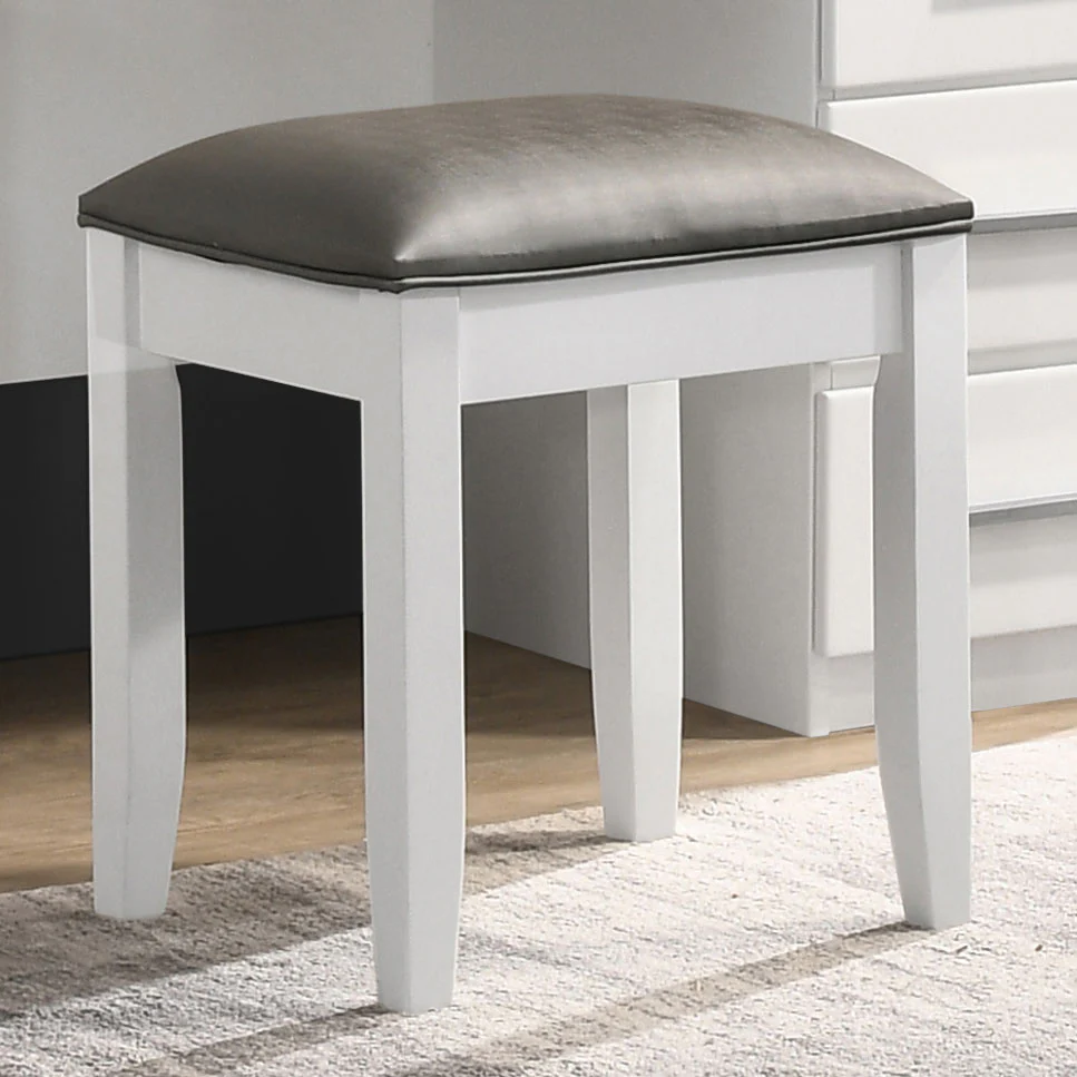 Felicity Makeup Vanity Stool - Image 2