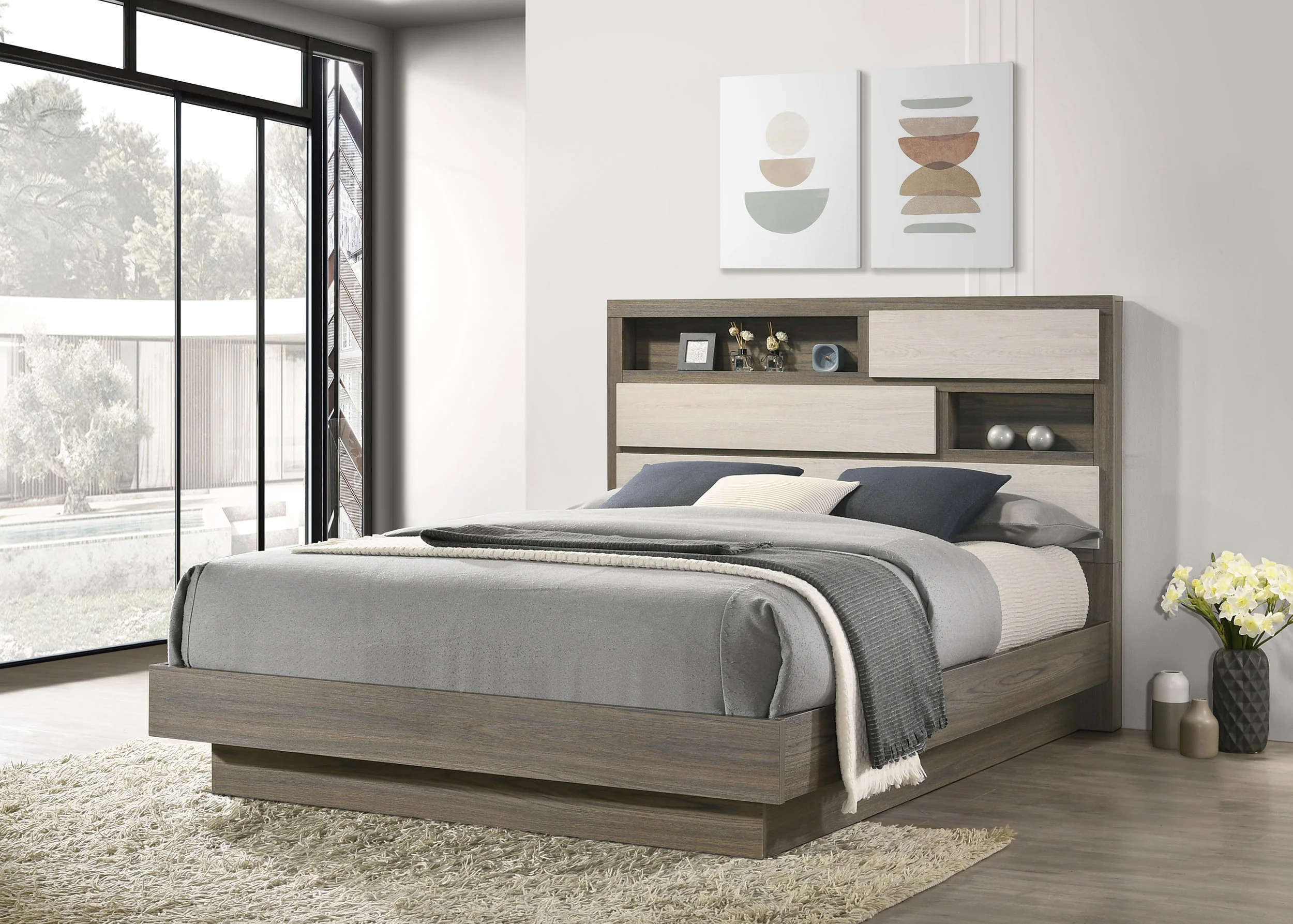 Fenwick Bookcase Platform Bed - Image 2