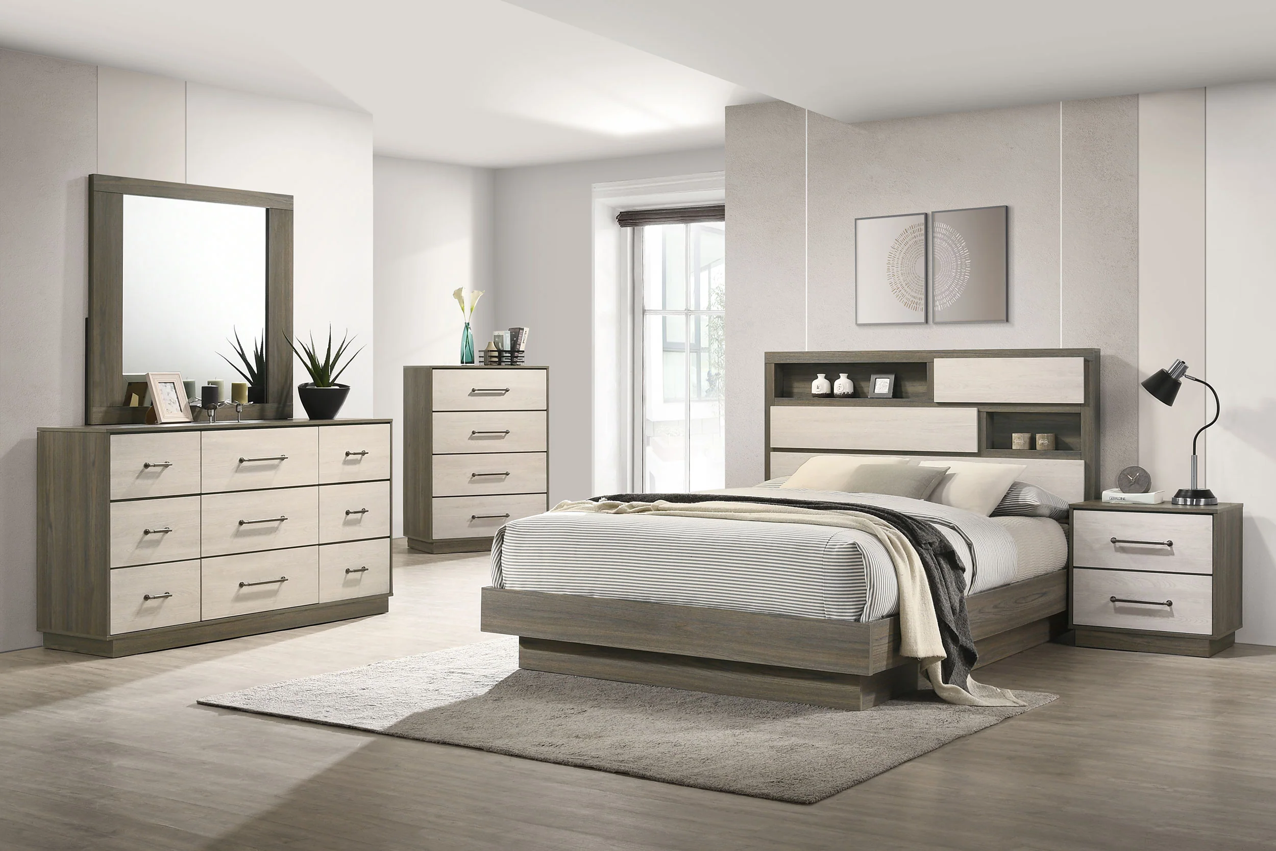Fenwick Bookcase Platform Bed - Image 26
