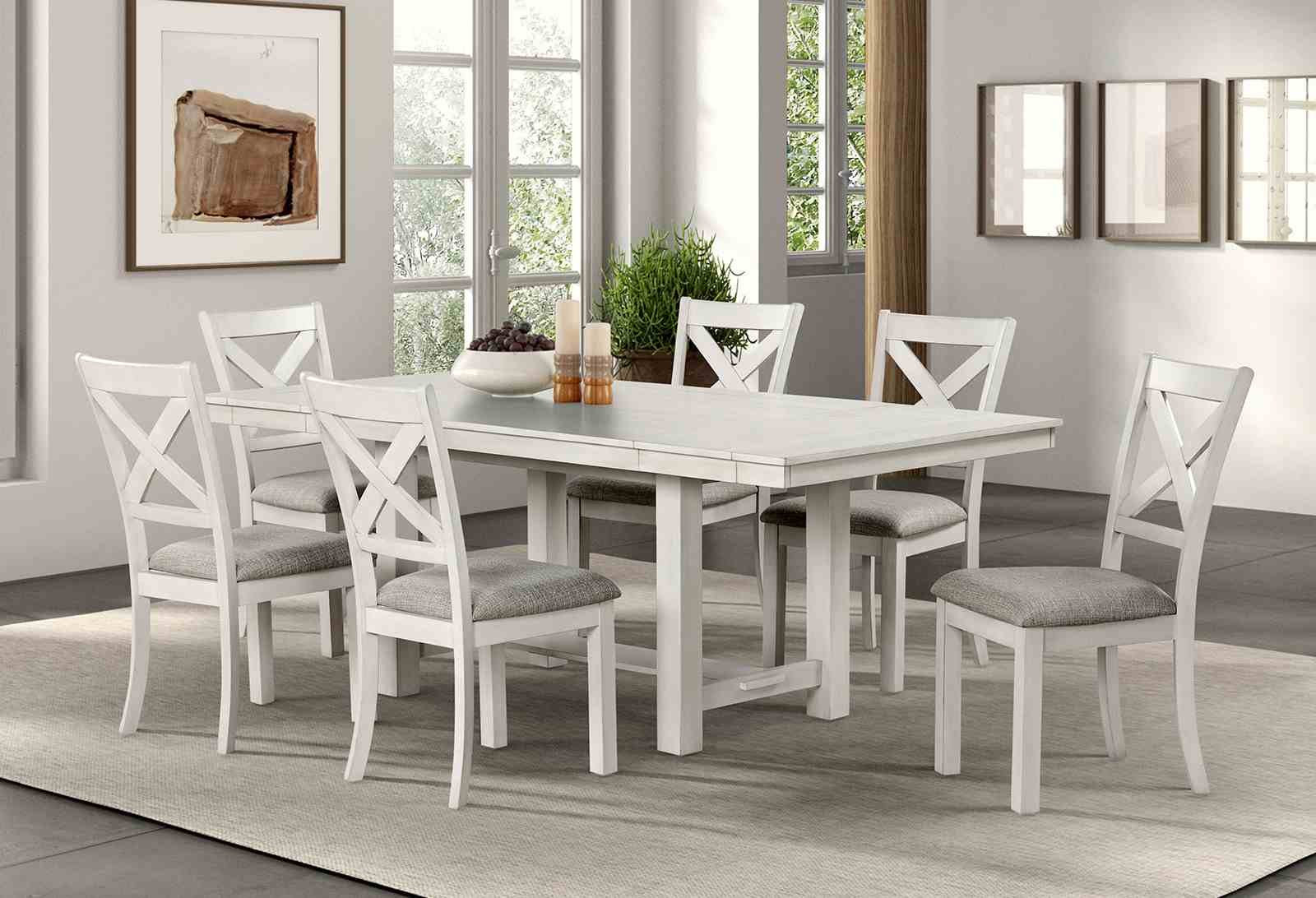 Ferrone Side Chair (2/CTN), Rustic White Oak - Image 2