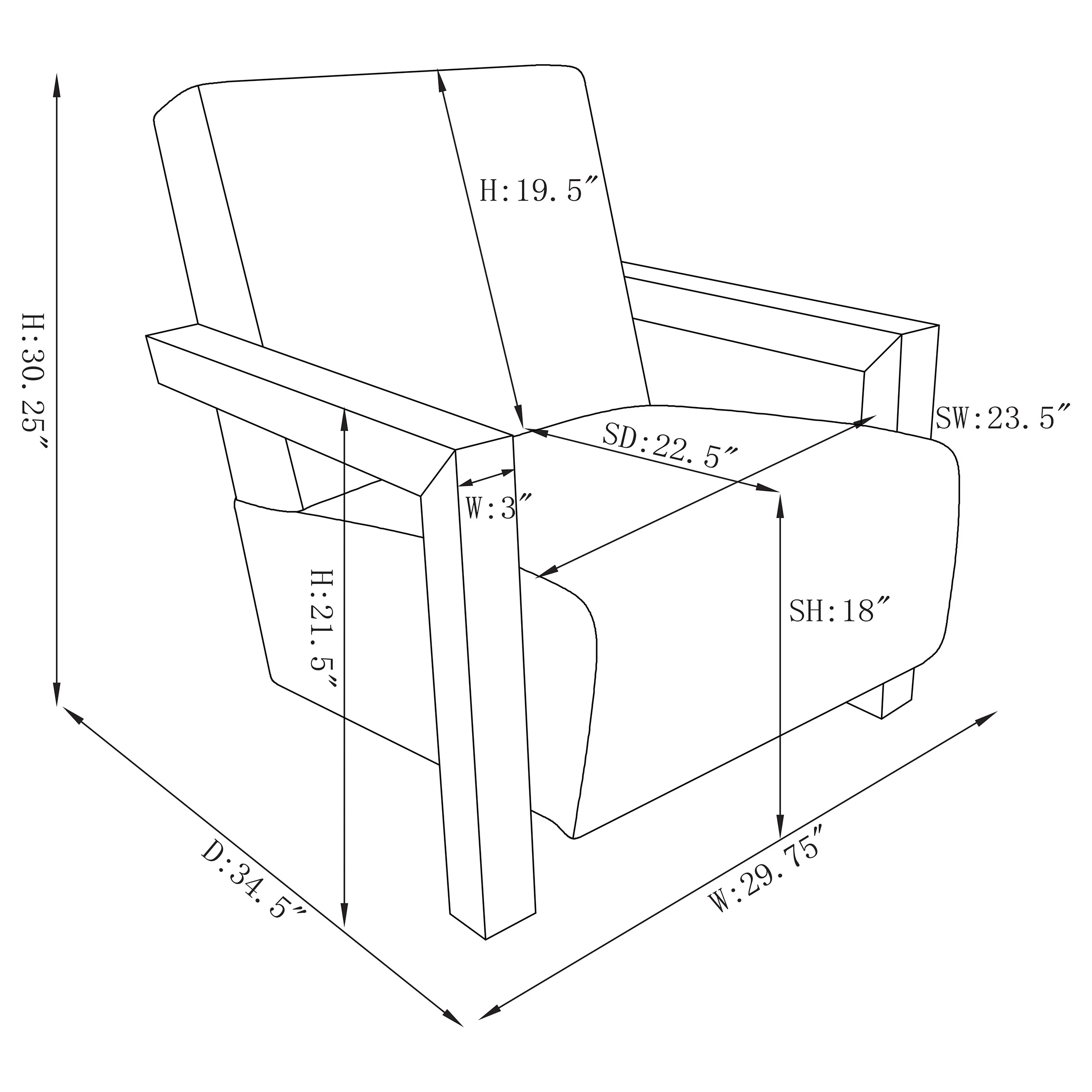 Fitzroy Accent Chair - Image 24