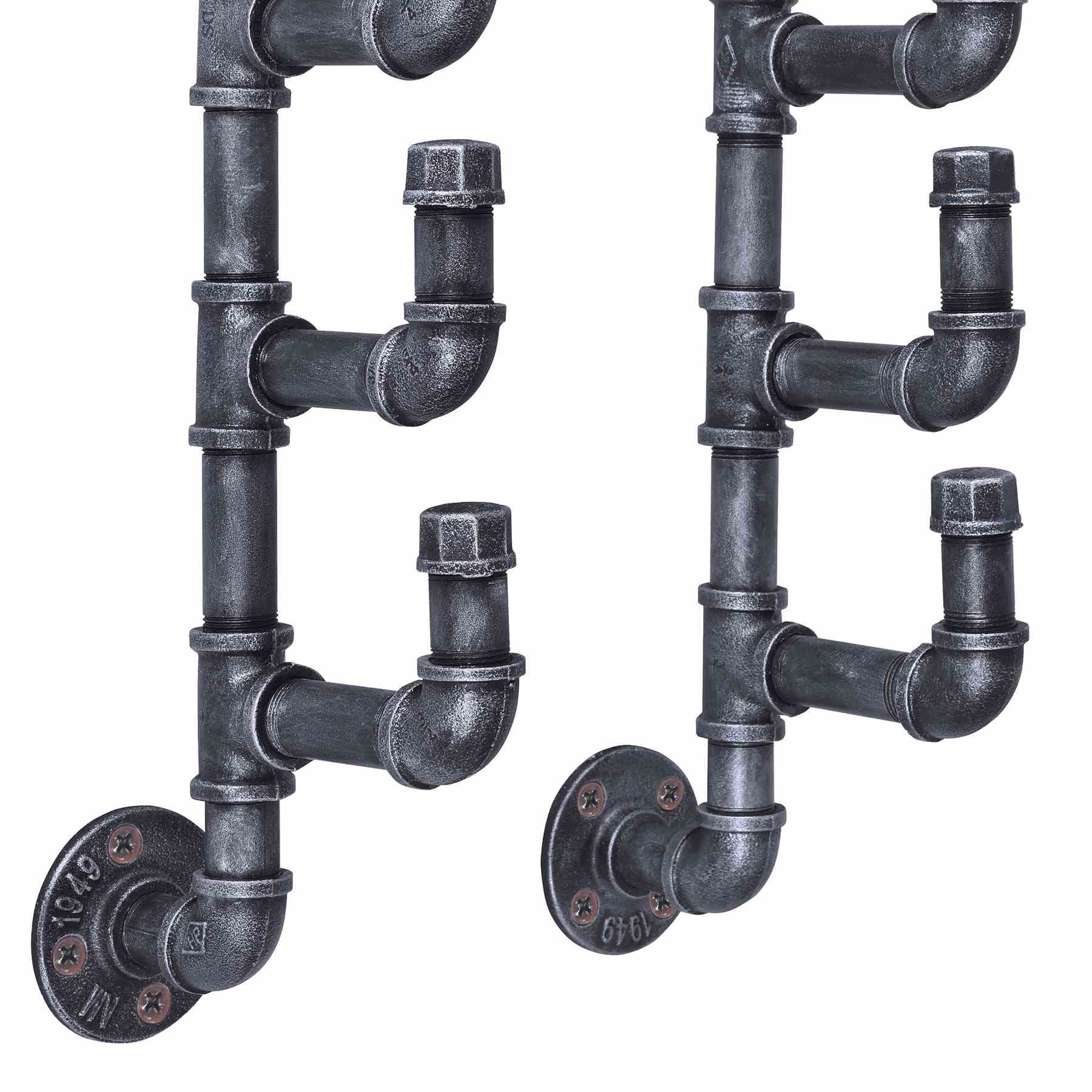 Fleur Industrial Wine Rack in Industrial Gray - Image 3