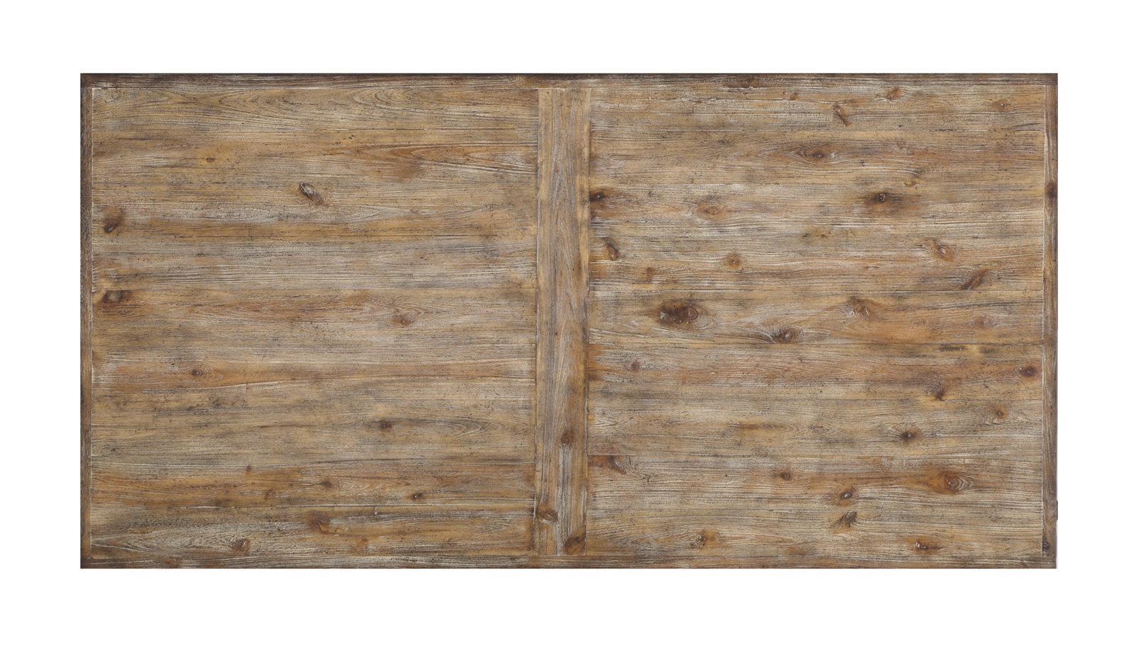 Flexsteel Carpenter Rectangular Coffee Table in Rustic Gray - Image 4