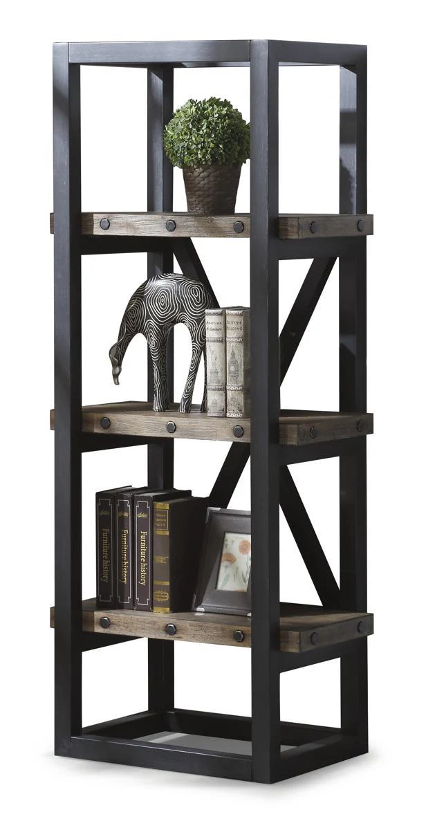 Flexsteel Carpenter Side Pier in Rustic Gray - Image 2