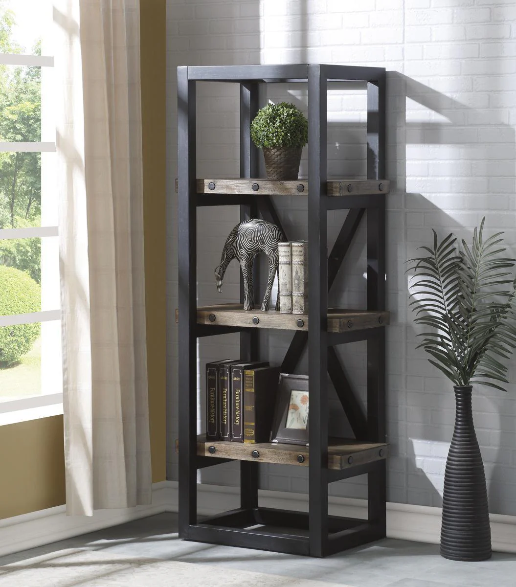 Flexsteel Carpenter Side Pier in Rustic Gray - Image 5