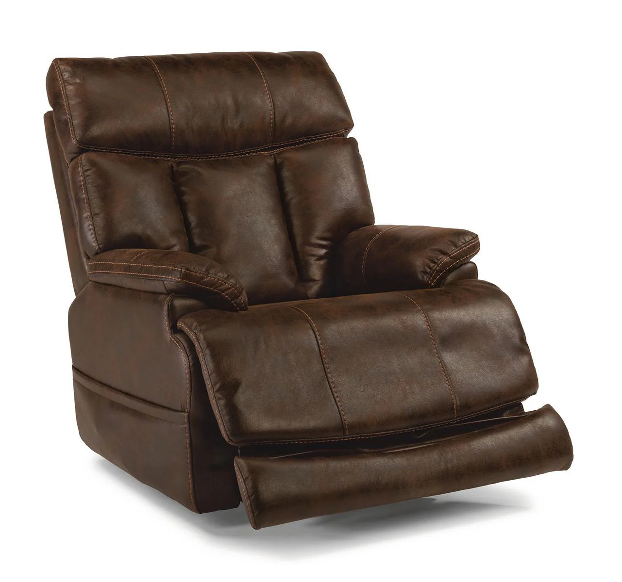 Flexsteel Clive Power Lift Recliner with Power Headrest and Lumbar - Image 3