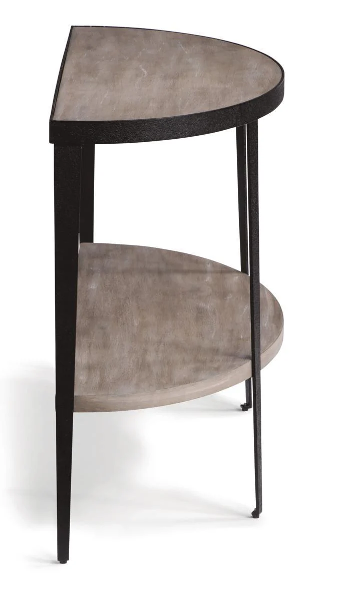 Flexsteel Compass Sofa Table in Gray/Black - Image 3