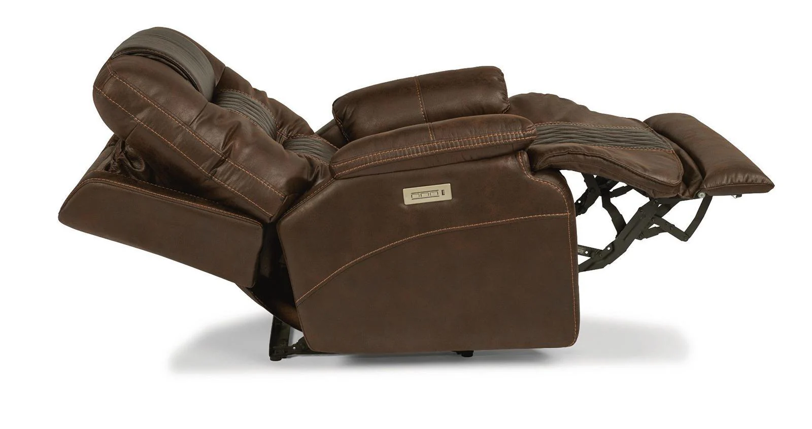 Flexsteel Dakota Power Recliner with Power Headrest and Lumbar - Image 5
