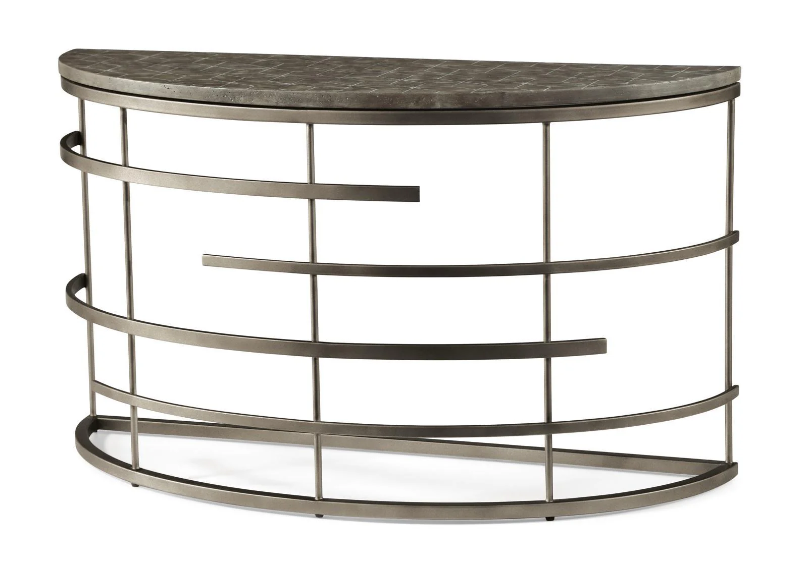 Flexsteel Halo Sofa Table in Silver - Image 2