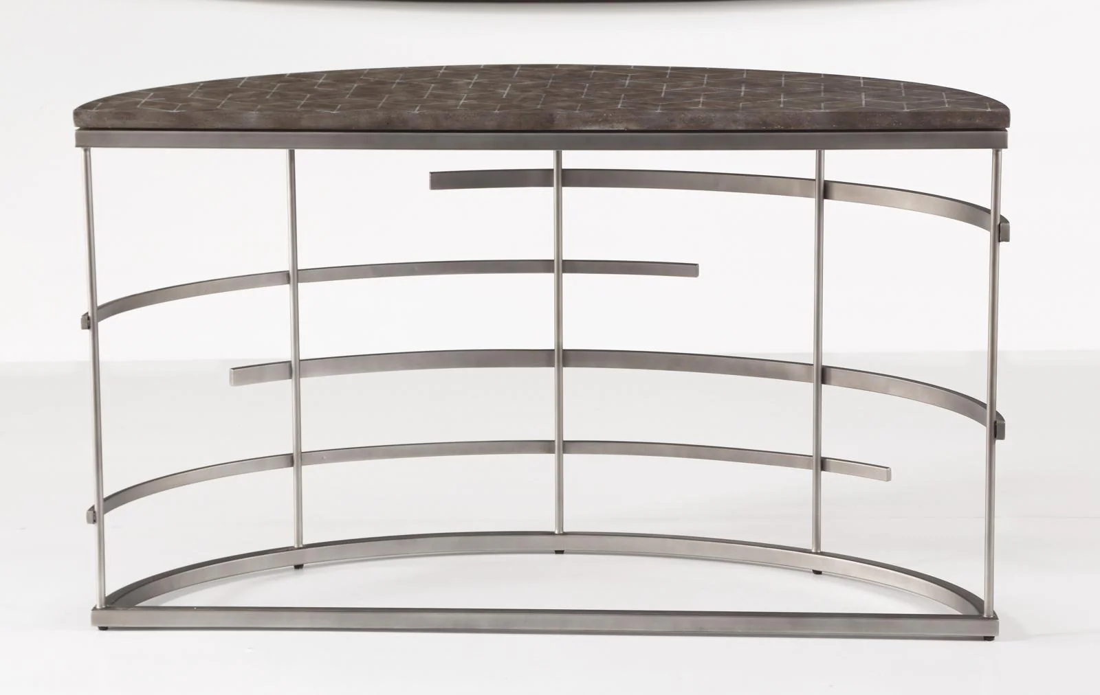 Flexsteel Halo Sofa Table in Silver - Image 3