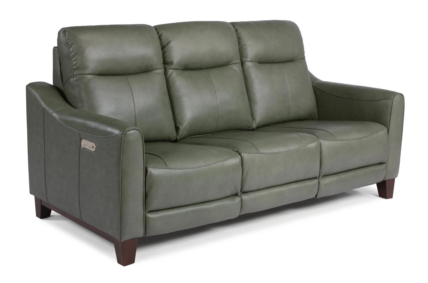 Flexsteel Latitudes Forte Leather Power Reclining Sofa w/Power Headrests - Image 2