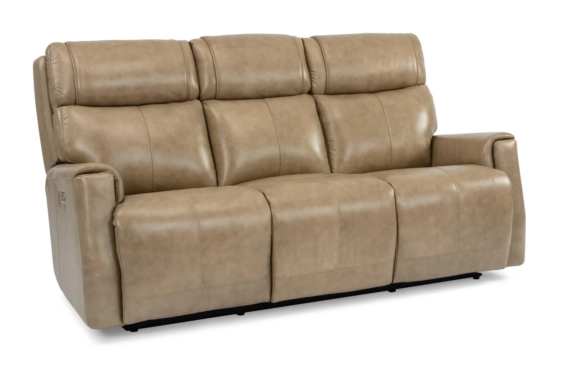Flexsteel Latitudes Holton Leather Power Reclining Sofa w/Power Headrests - Image 3