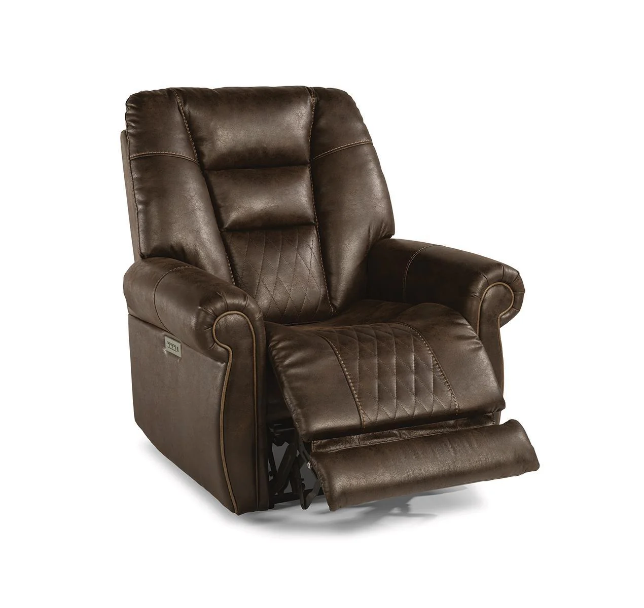 Flexsteel Maverick Power Recliner with Power Headrest and Lumbar - Image 2