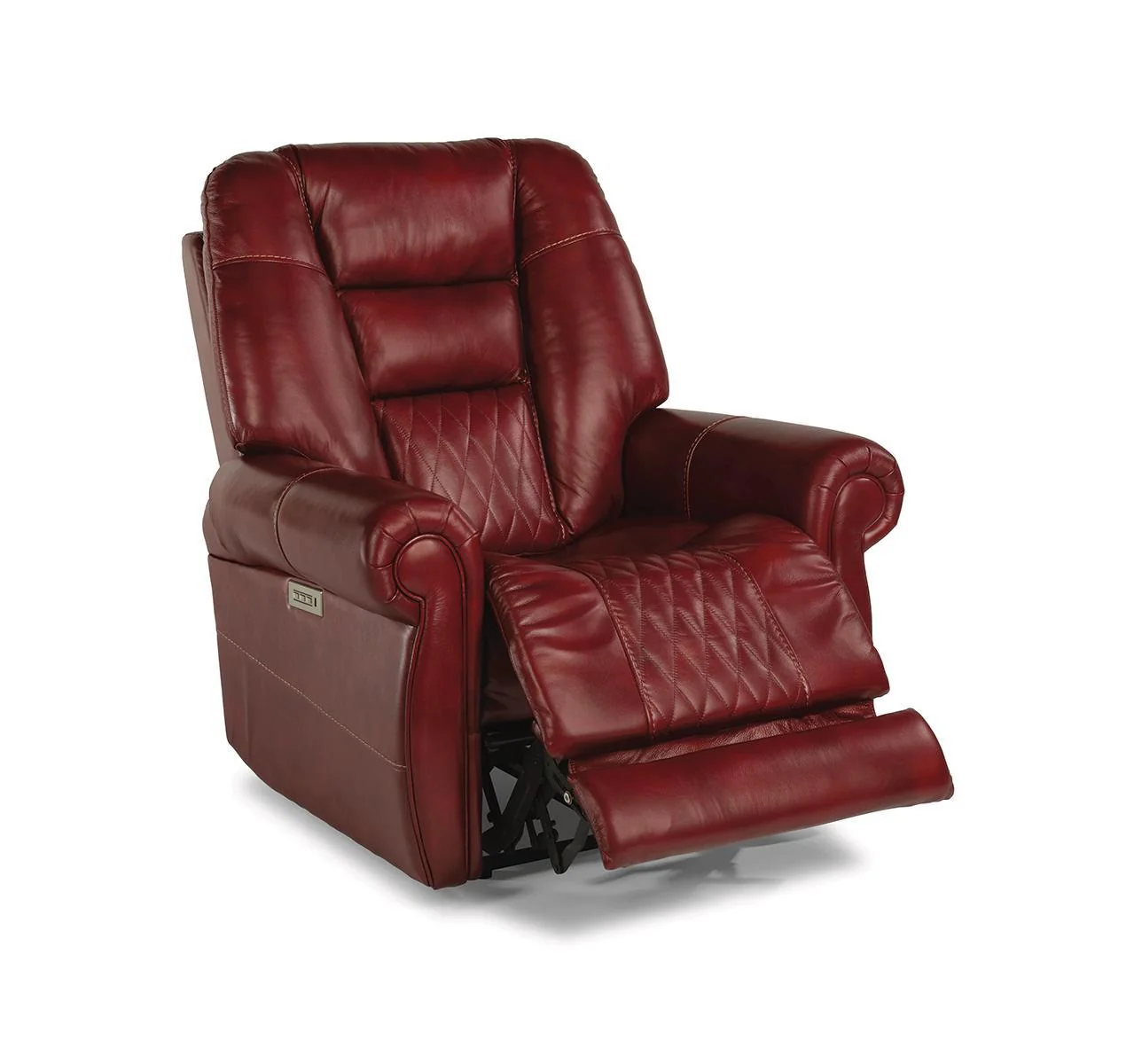 Flexsteel Maverick Power Recliner with Power Headrest and Lumbar - Image 2