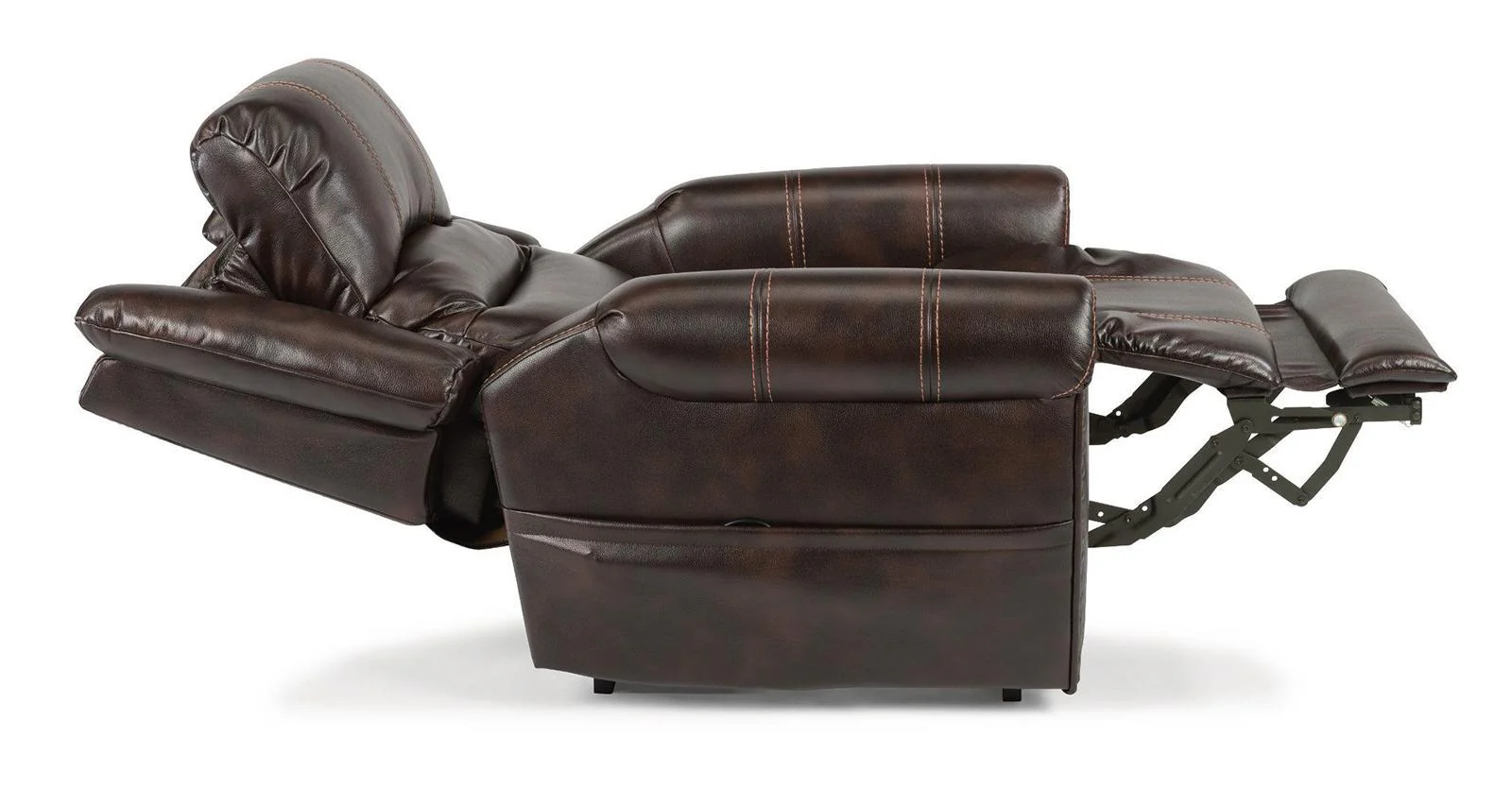 Flexsteel Oscar Power Lift Recliner with Power Headrest and Lumbar - Image 5