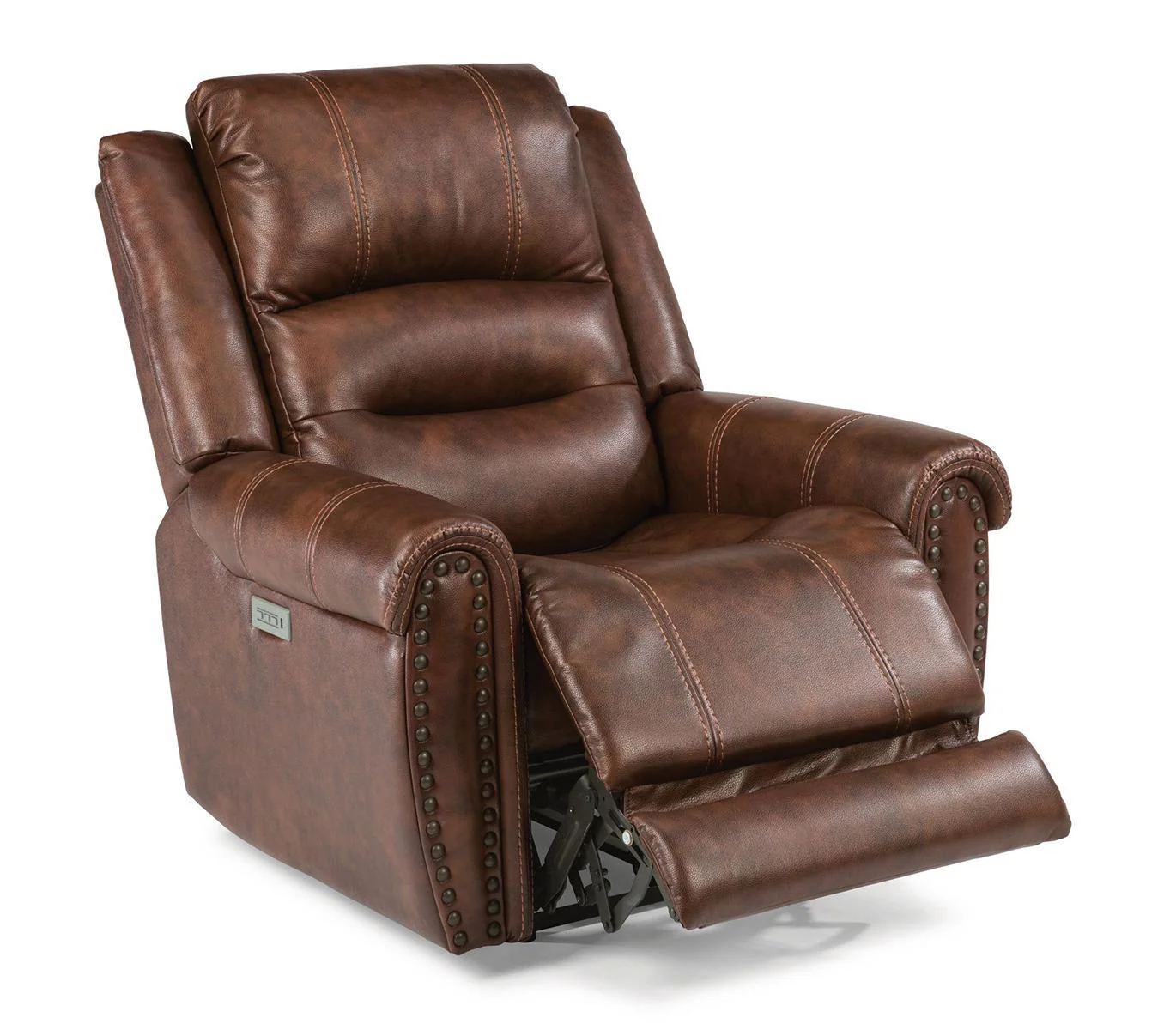 Flexsteel Oscar Power Lift Recliner with Power Headrest and Lumbar - Image 2