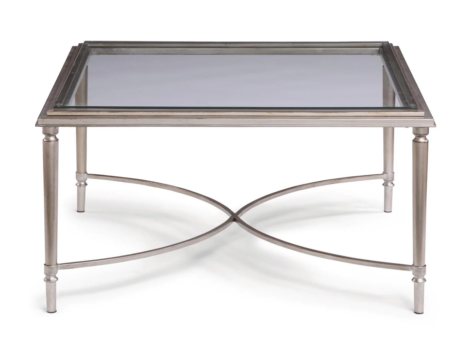 Flexsteel Piper Square Coffee Table in Gray - Image 2